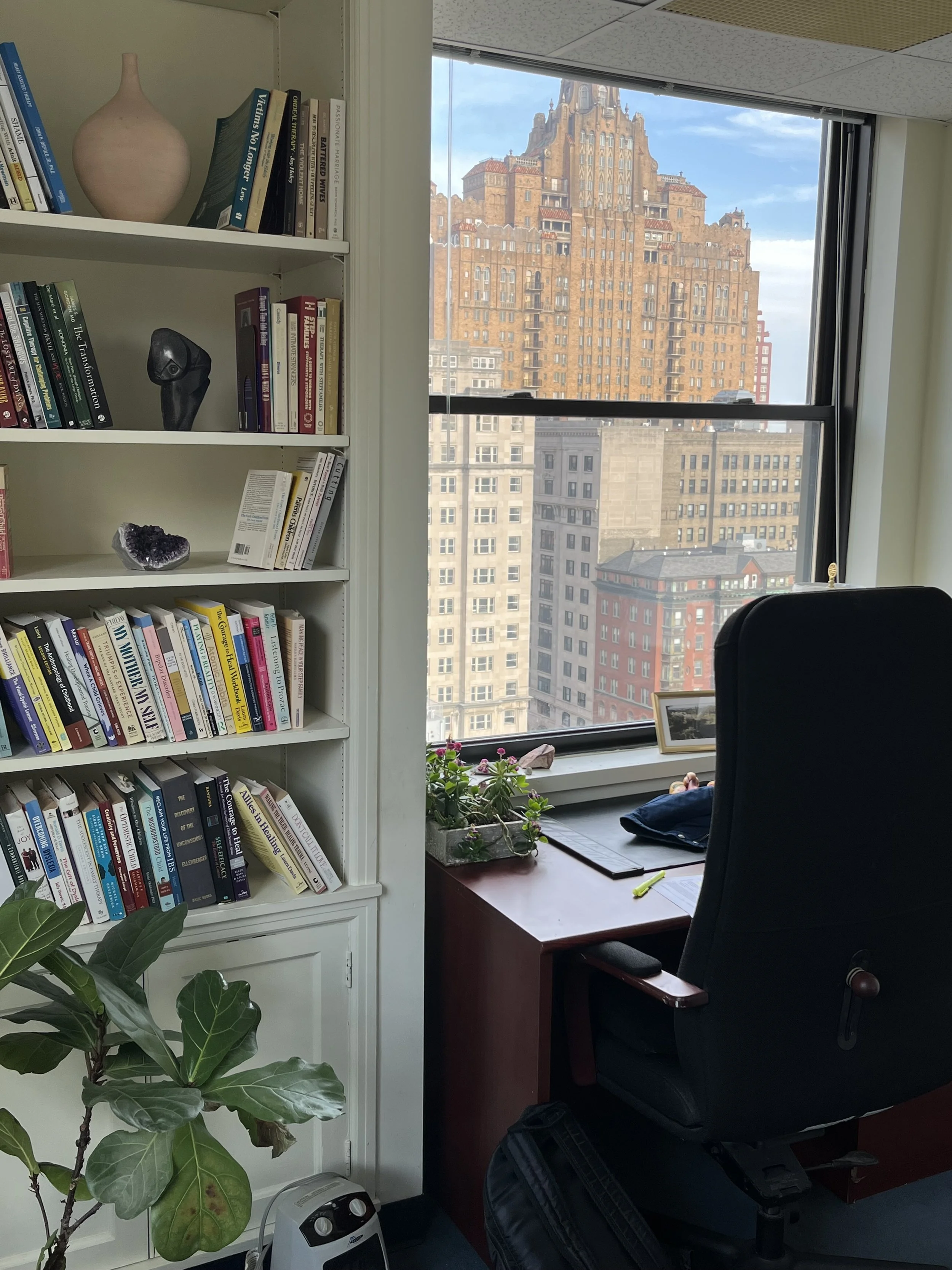 In-person therapy located in Center City Philaelphia