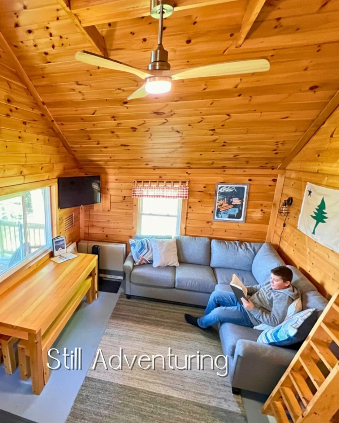 There&rsquo;s nothing better than coming back to a cozy cabin after a long day of outdoor adventuring in Rangeley. The sun may be setting on your hike, but the adventure doesn't have to end. You can find another one waiting for you between the pages 