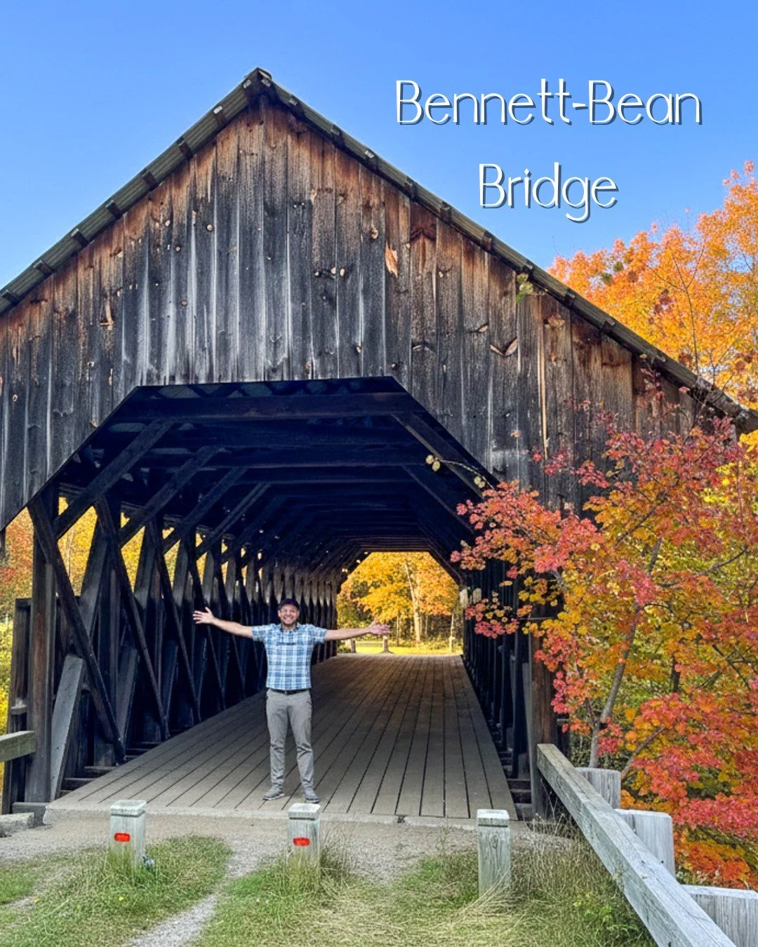 There's something truly special about autumn in Maine, and discovering gems like Bennet Bean Bridge just adds to the experience. 

There&rsquo;s a story behind every covered bridge, and this time of year, they seem even more charming. This beautiful 