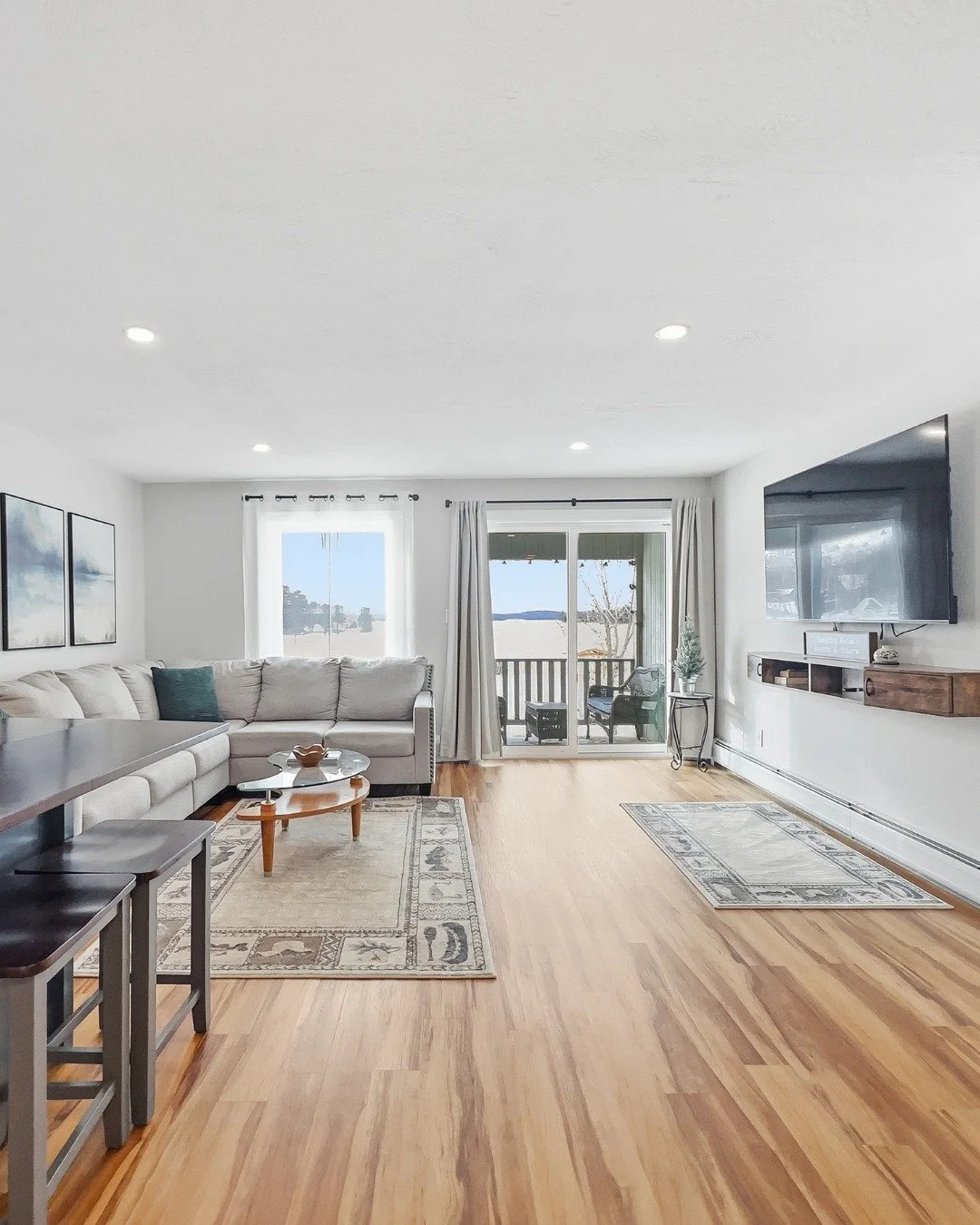 It is so exciting to finally share our newest Rangeley retreat with you! We have been working hard to get this condo ready, and we can&rsquo;t wait for you to experience having a front-row seat to the lake with the convenience of being right in the h