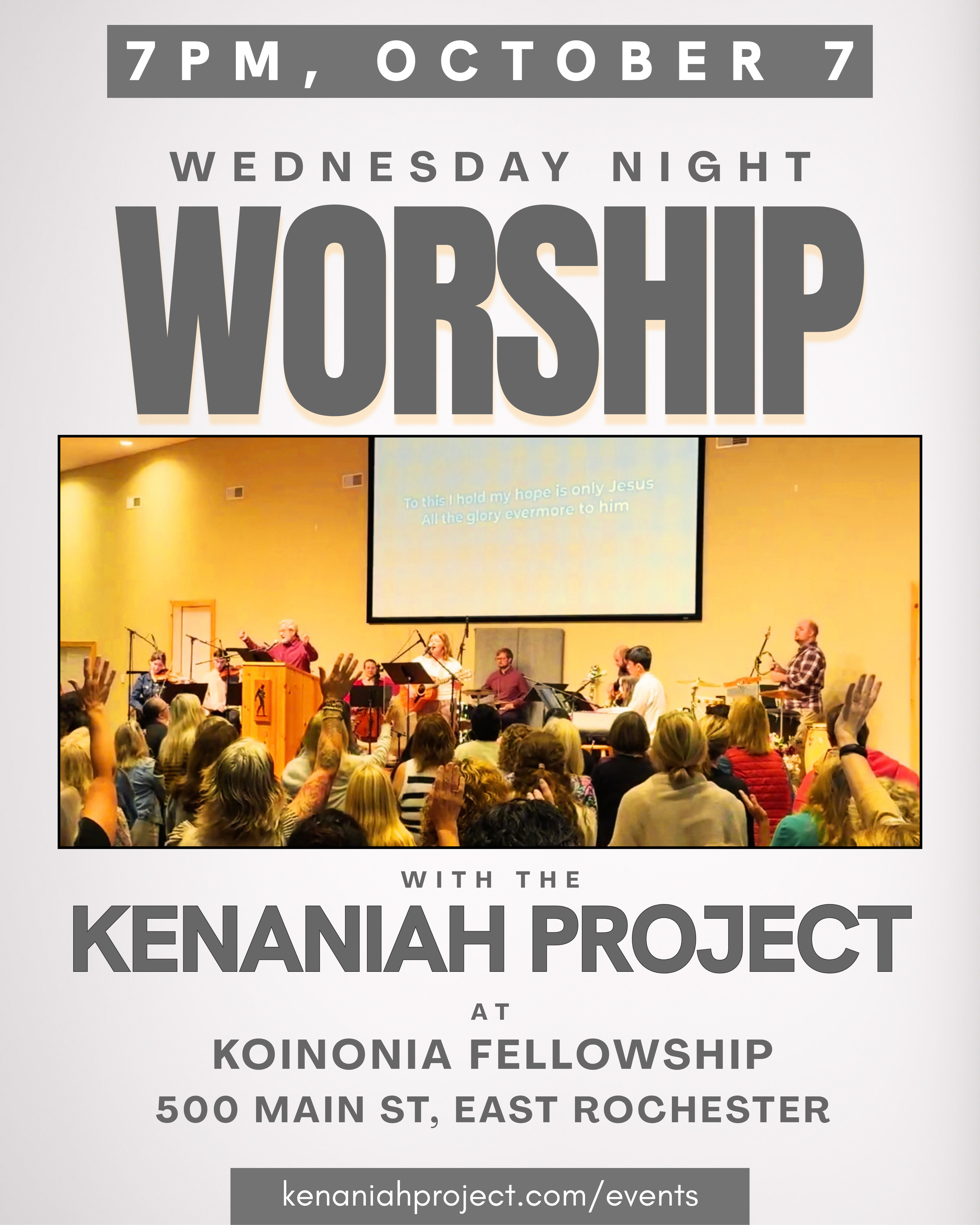 Worship Night at KOINONIA FELLOWSHIP
