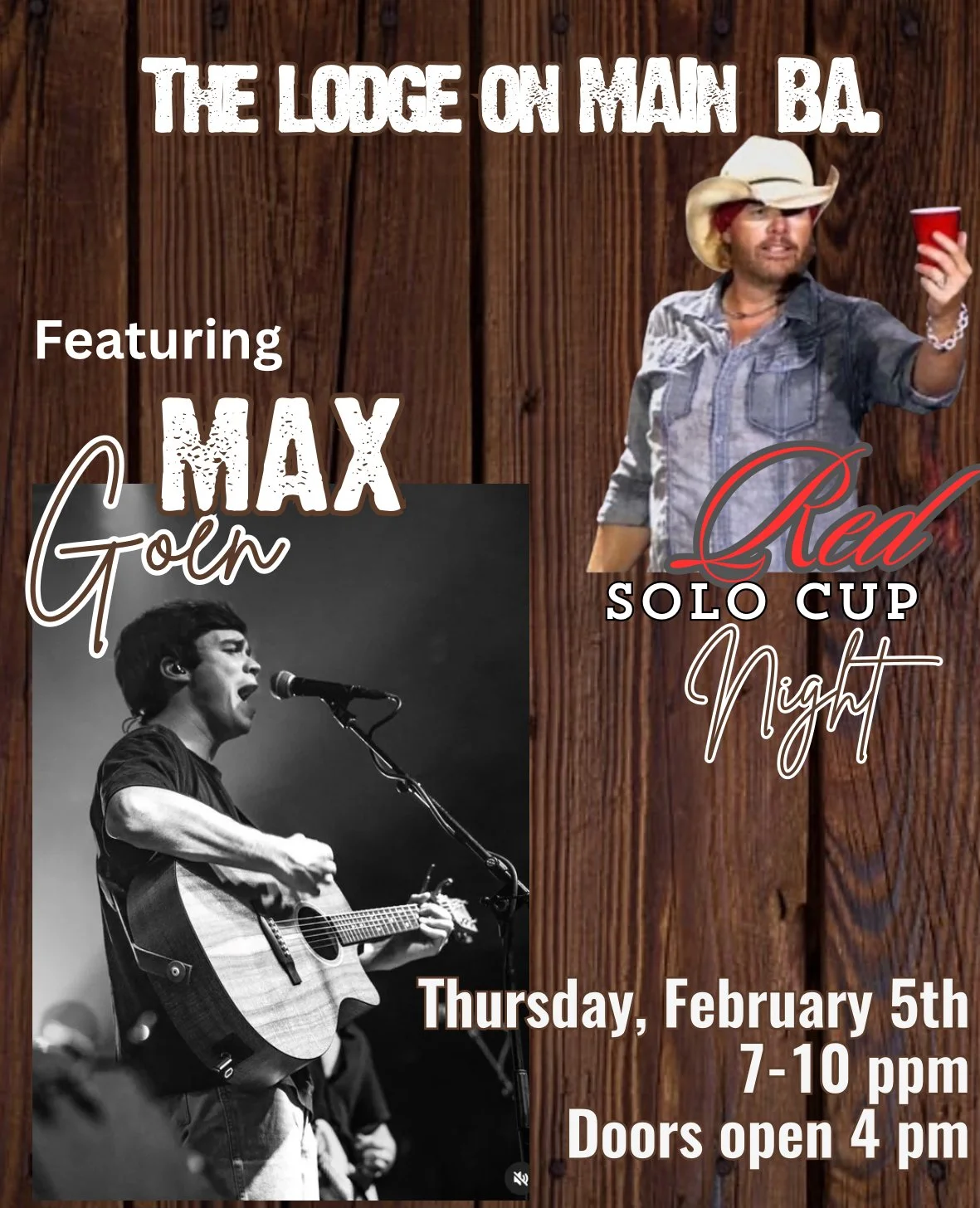 Red solo Toby Keith tribute with Max Goen