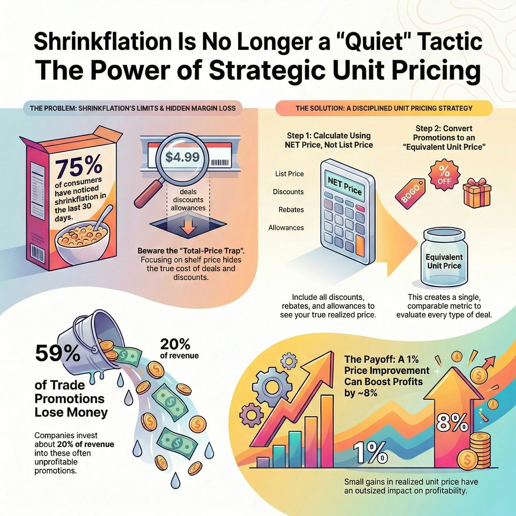 Unit Pricing: The Pricing Focus Leaders Use After Shrinkflation Hits Its Limit