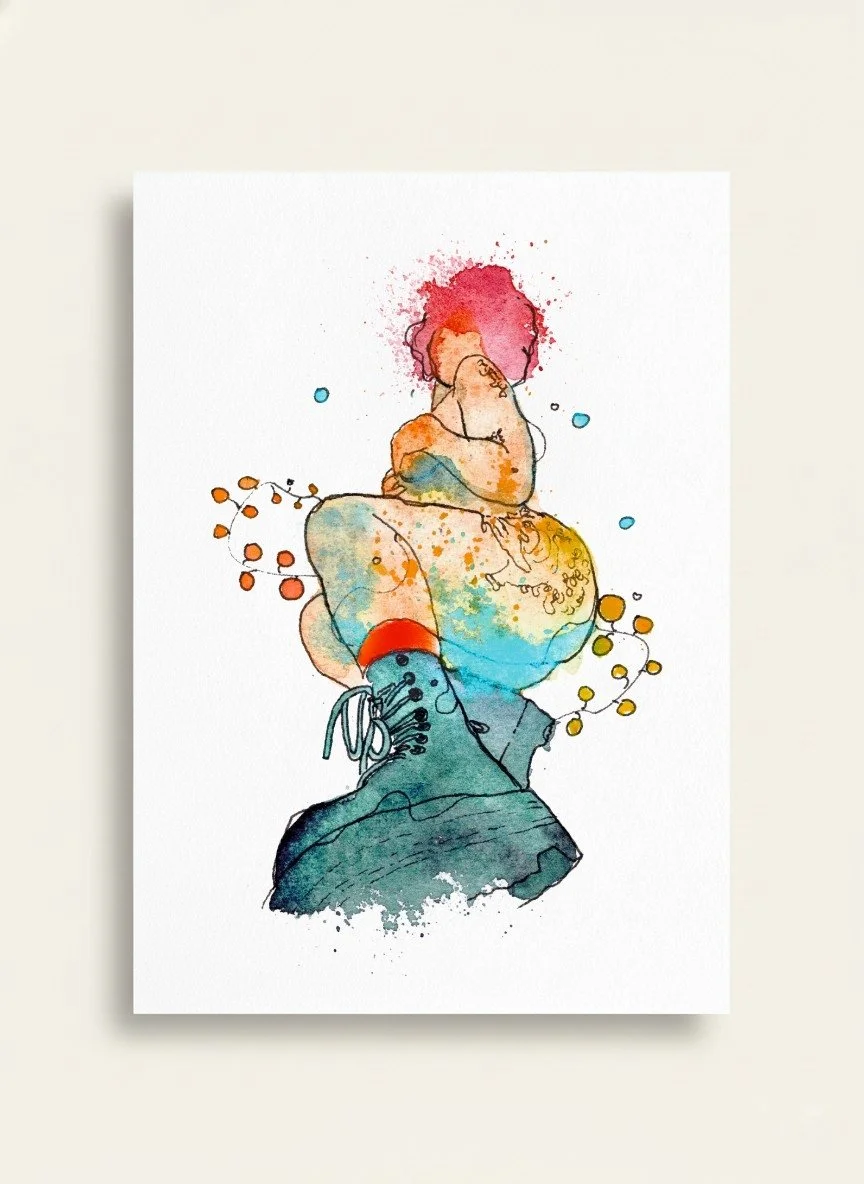 Kiss My Boots | PRINT