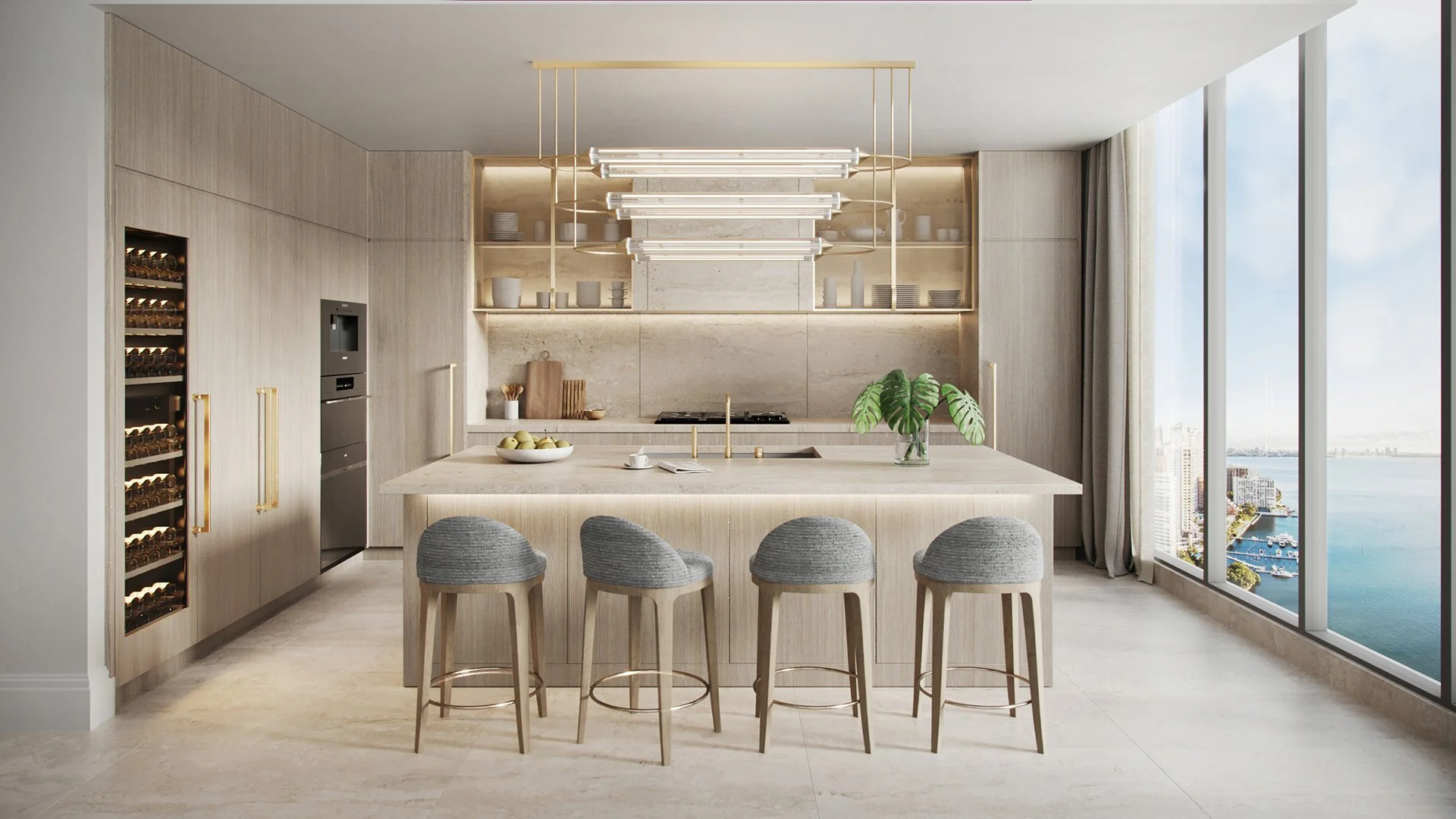 St-Regis Residences Kitchen in Miami