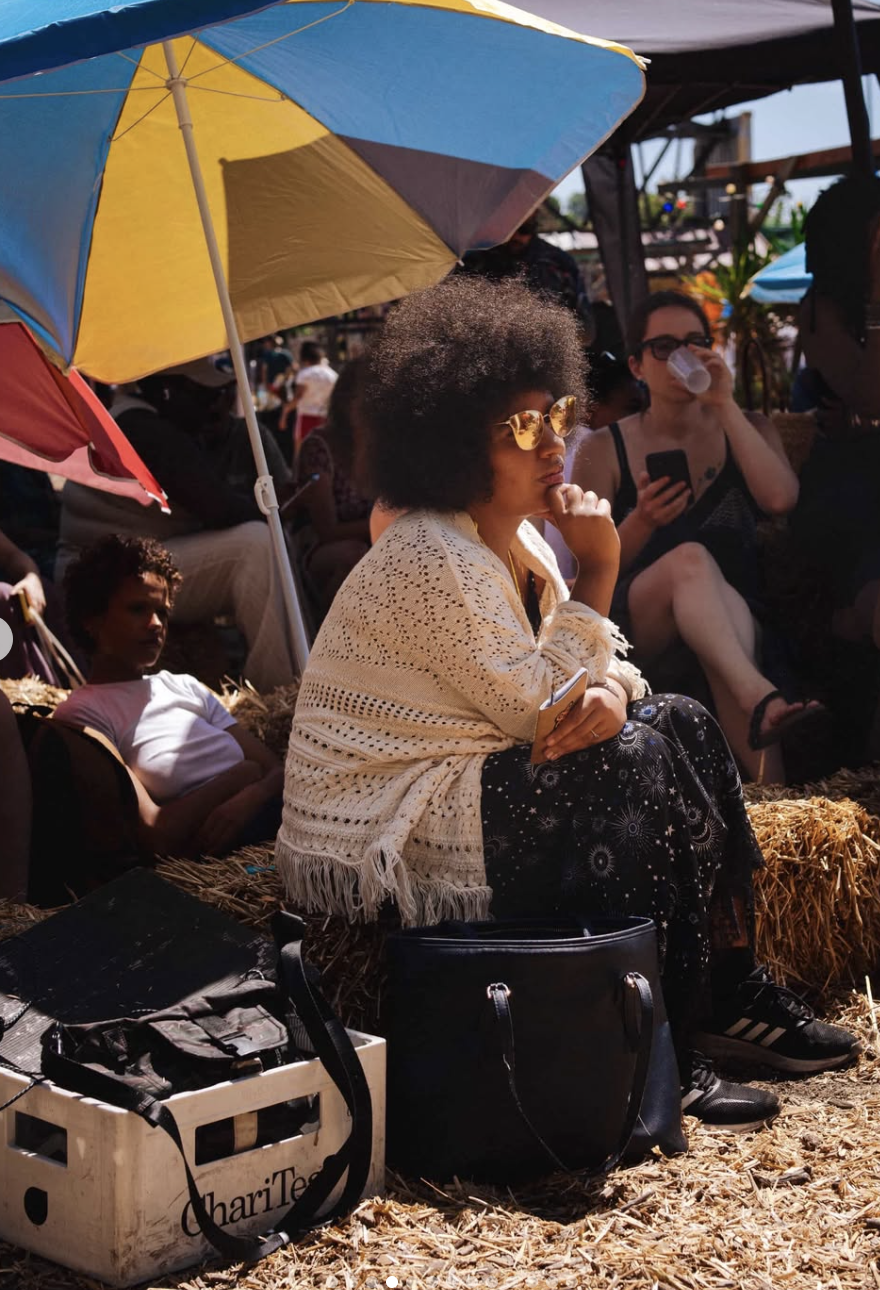 Dr.Solaire Denaud at the Besesaka Festival, (Afrovegan Panafrican Festical) in Paris, France, July 2026