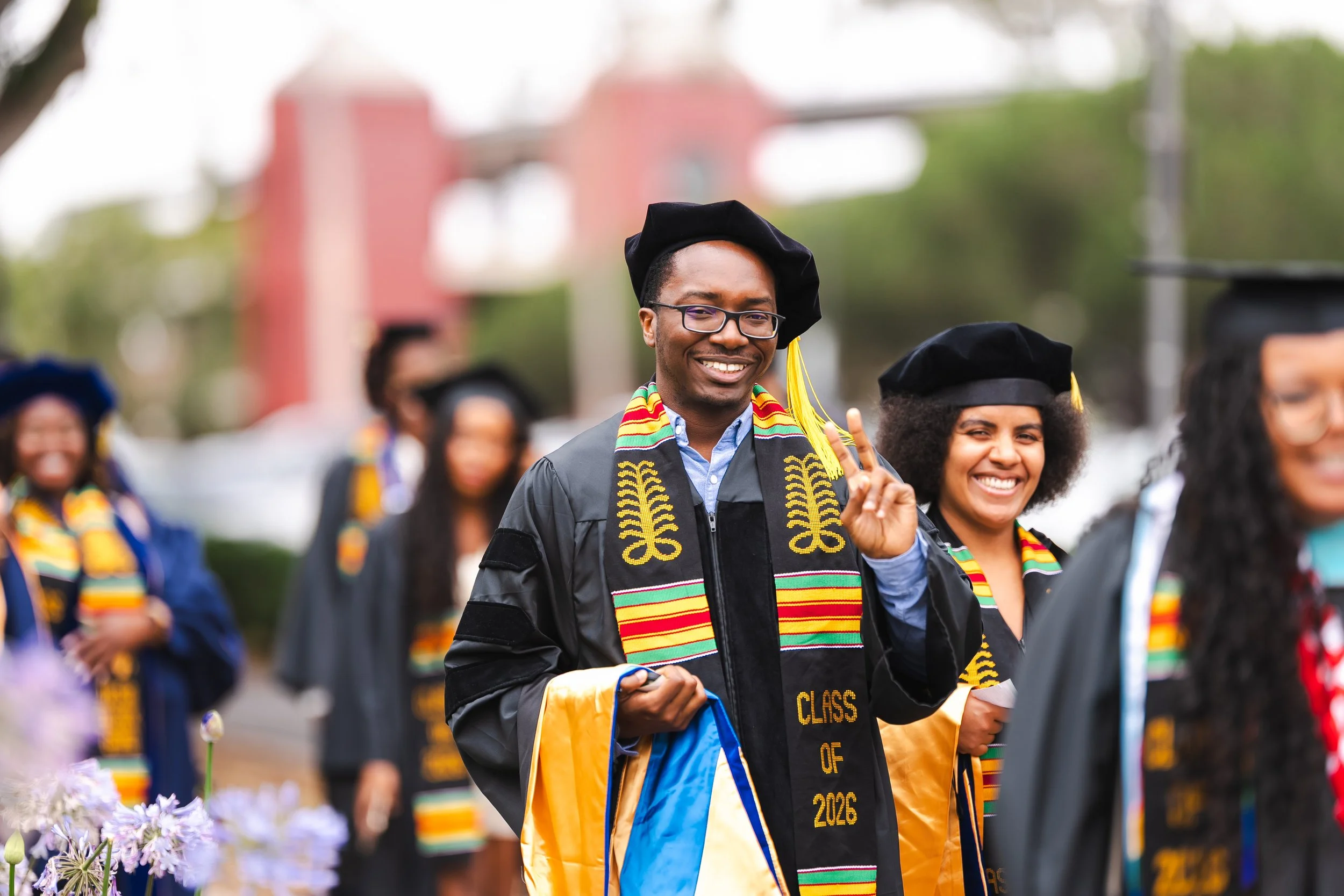 Black Graduate Student Ceremony, June 2026, Dr.Solaire Denaud and Dr.Patrick Babb, at UCSB