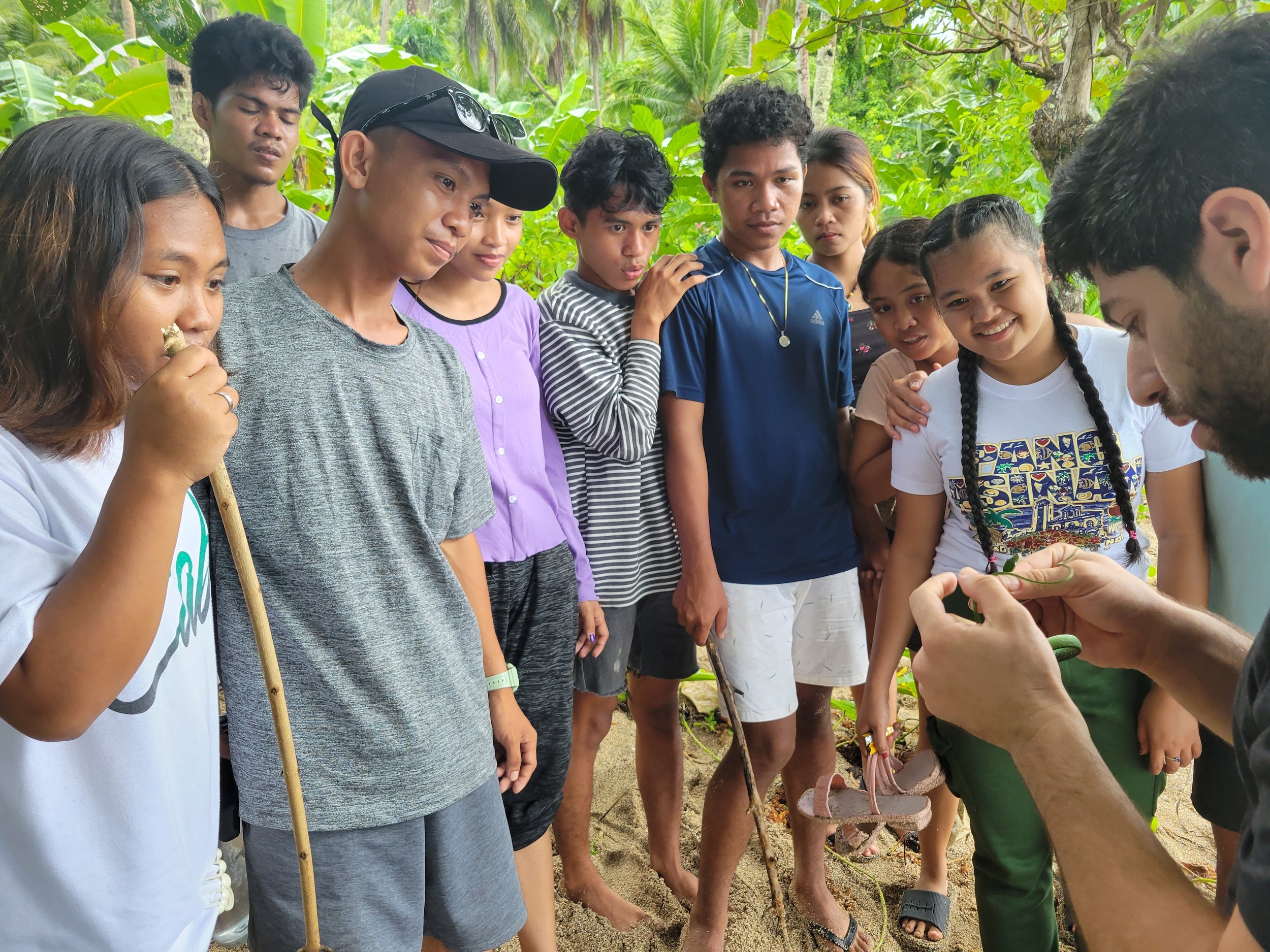 Field-based methods with students from Partido State University-Goa in Caramoan, Camarines Sur, Philippines. (2022)