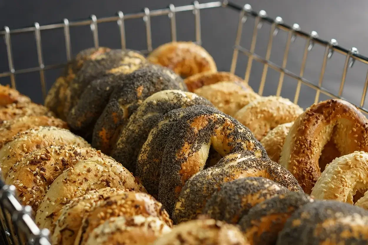 Honey Seed Bagel Basket Detail 1 copy