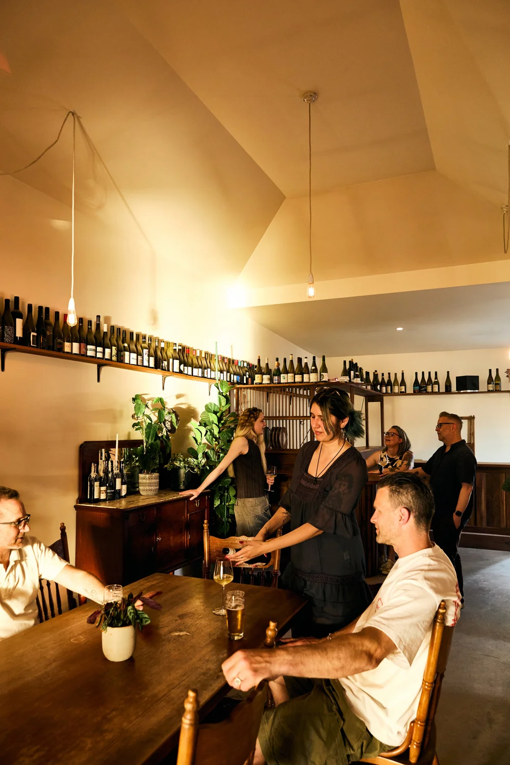 The bar