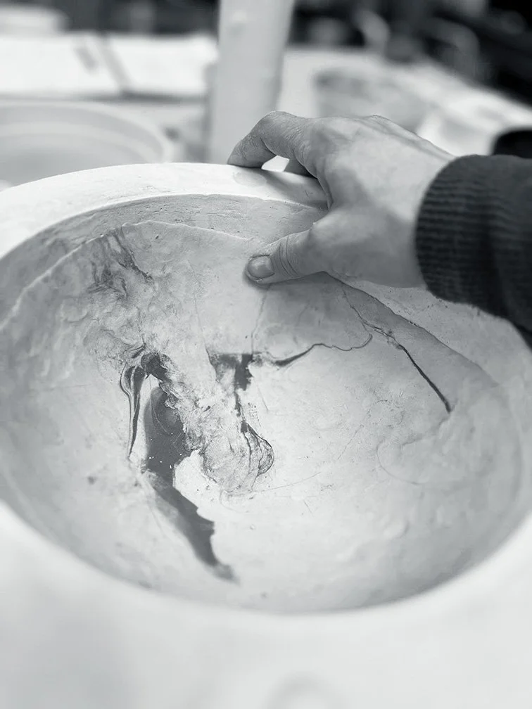 Porcelain work in progress