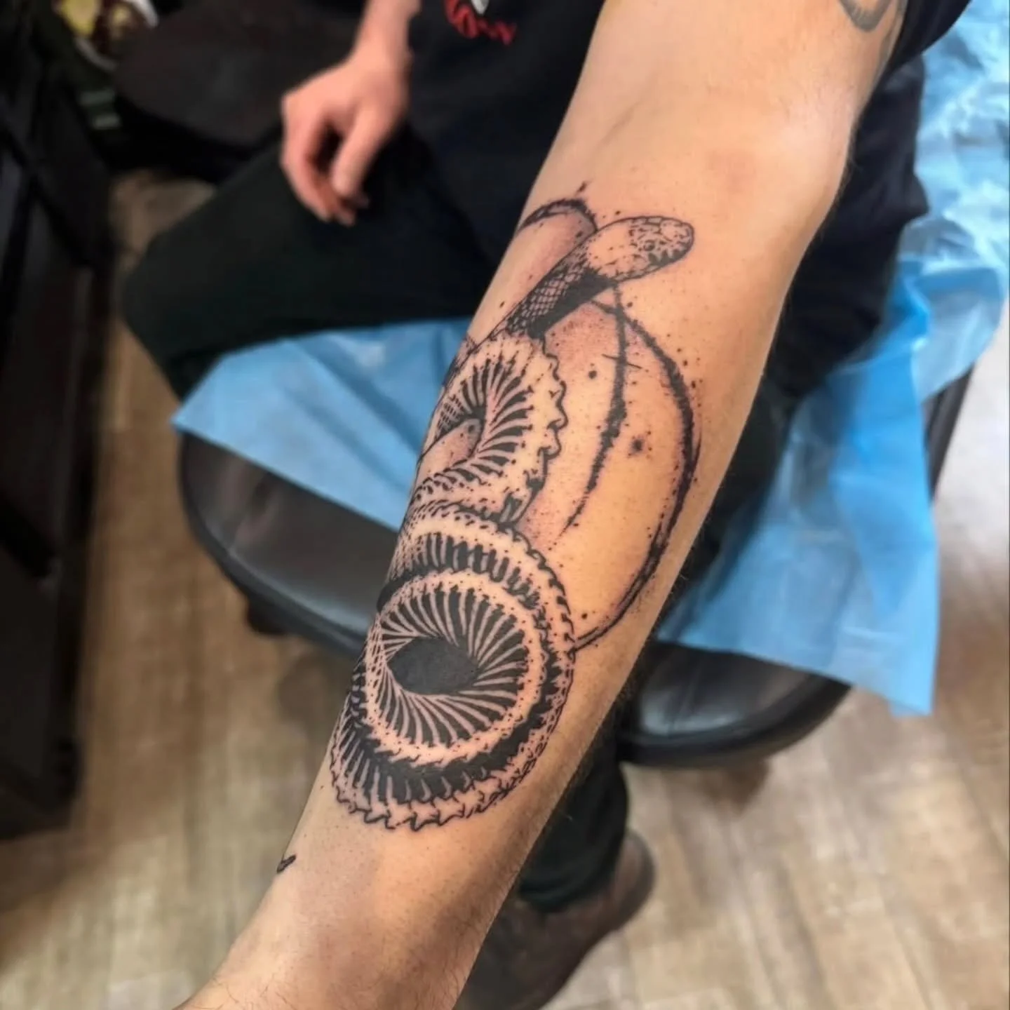 Tattoo by @booker_teeth_tattoo 

#olympiatattoo #blackworktattoo #olympiawa
