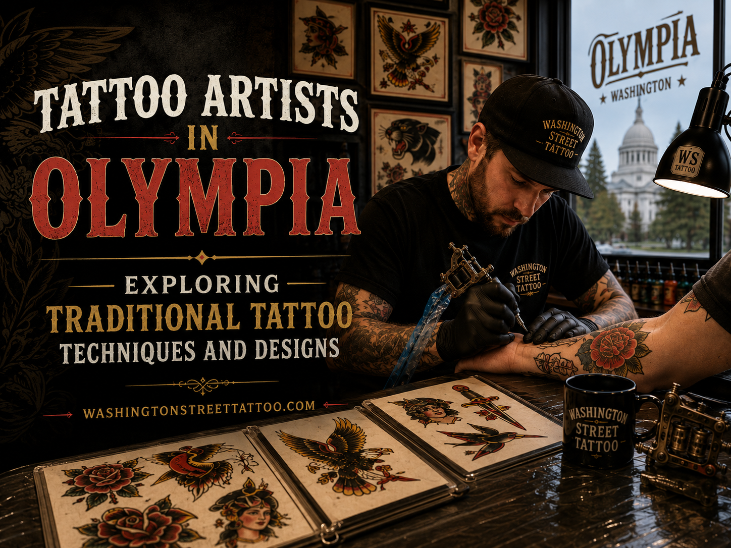 Tattoo Artists in Olympia: Exploring Traditional Tattoo Techniques and Designs