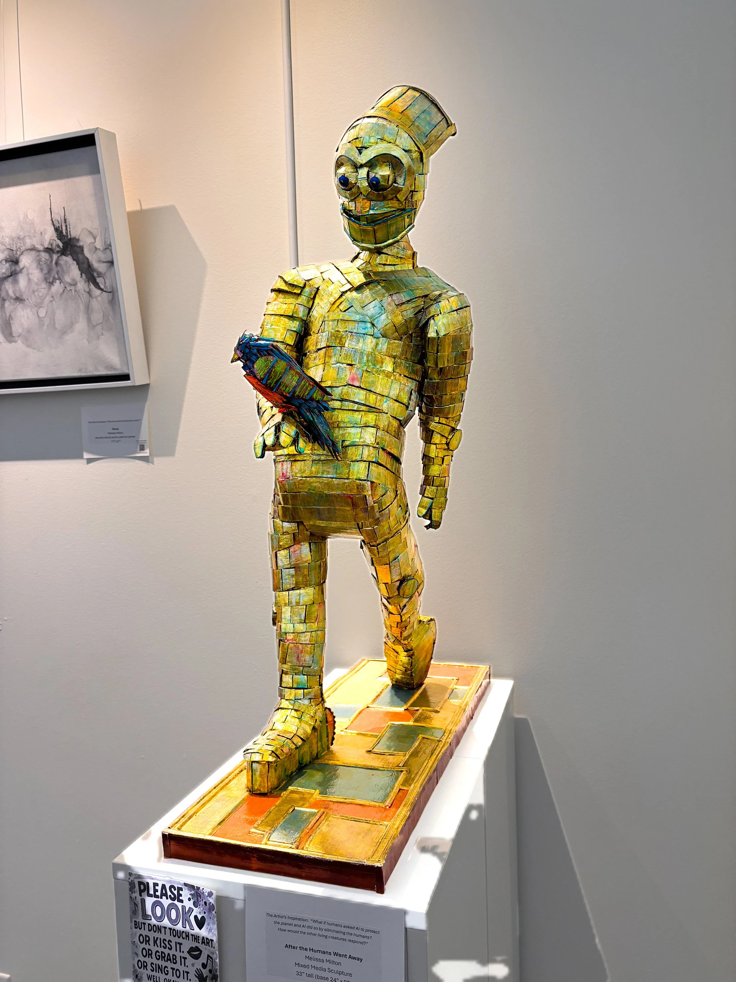 Creating AI marketing commercials using images of one’s own art