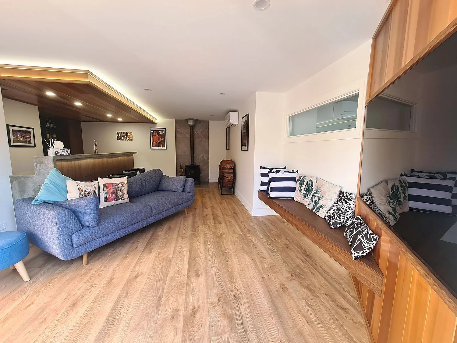 Garage Mancave Conversion Renovation - Niche Building Works Melbourne