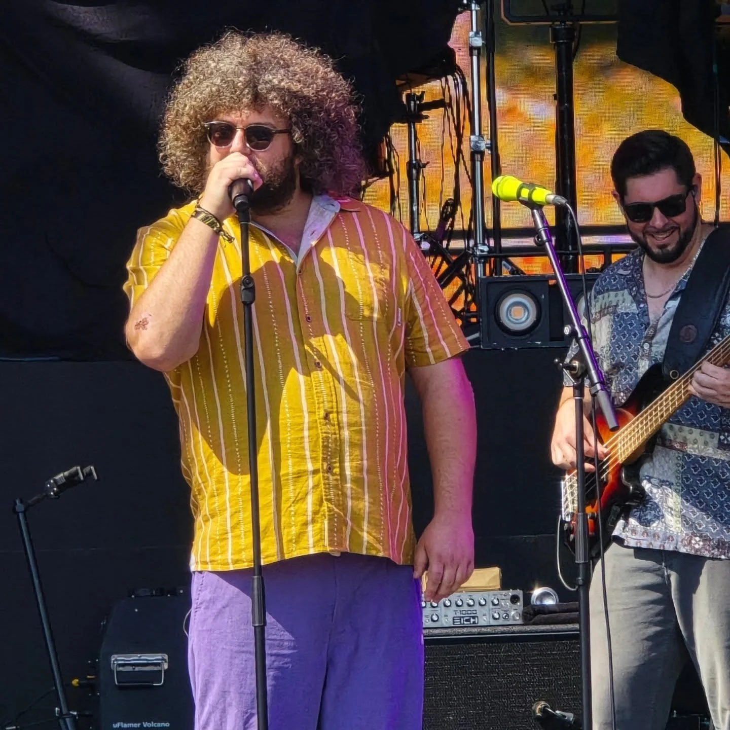 @ripelove was a powerhouse and brought so much energy in their return to Massachusetts. One of the best performances of the day on Day 1 at the @levitatemusicfestival