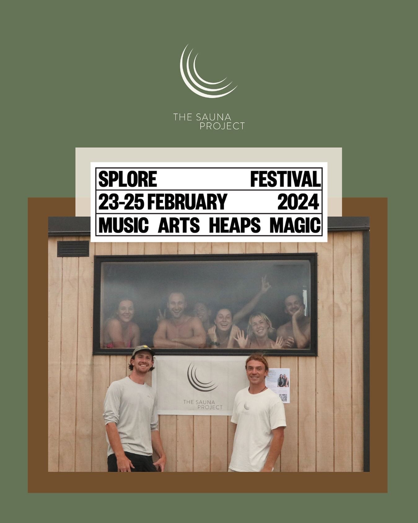 This one is close to home. @splorefestival means a lot to us at The Sauna Project. Since our first visit five years ago, we have attended every single year. This will be the first year attending with the saunas 😆

Splore is a place to have fun with 