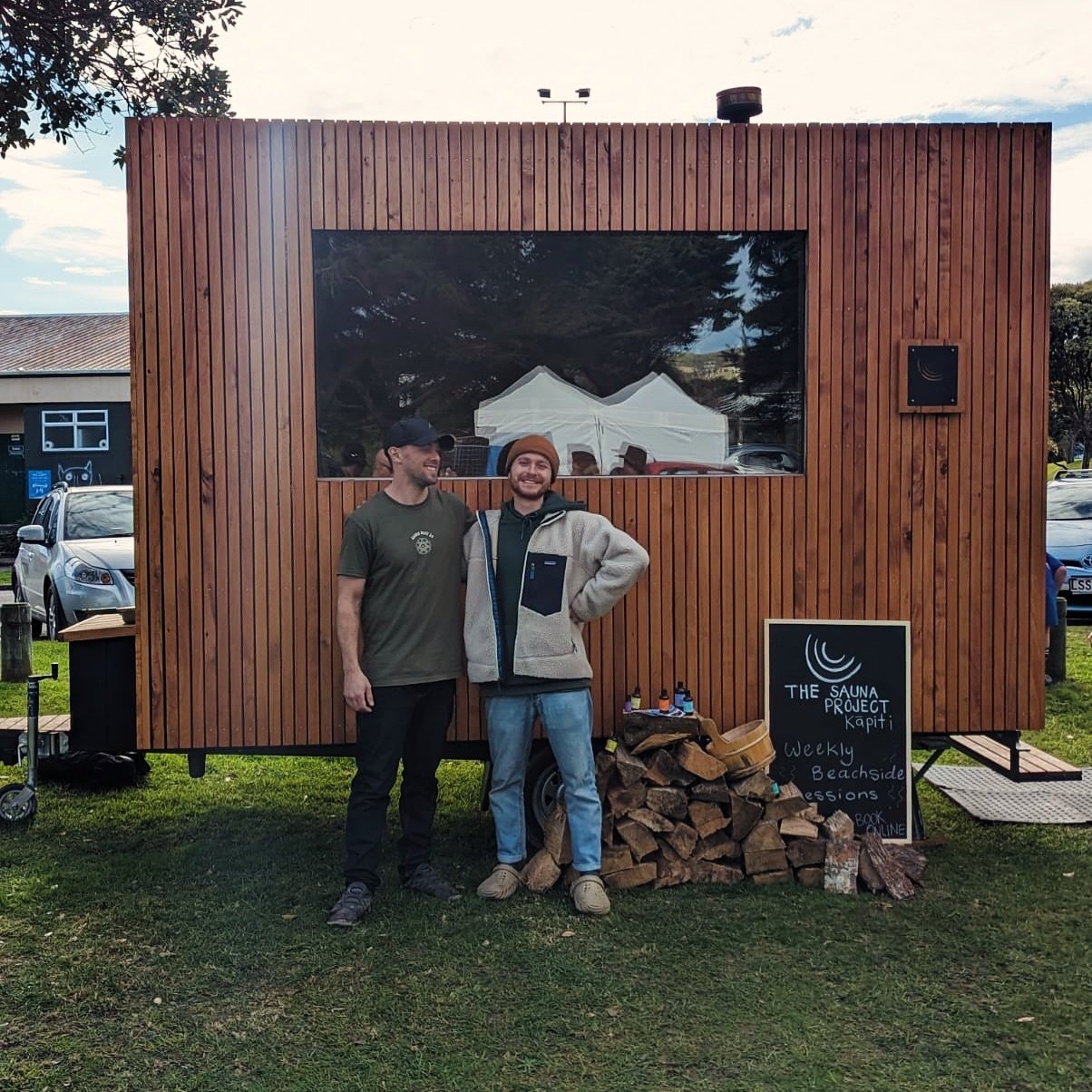 Awesome weekend out at the Waikanae Saturday markets &bull;

Thanks to all that stopped by and had a chat 🙏🏼
Hopefully see ya all in the sauna! 🪵🔥
