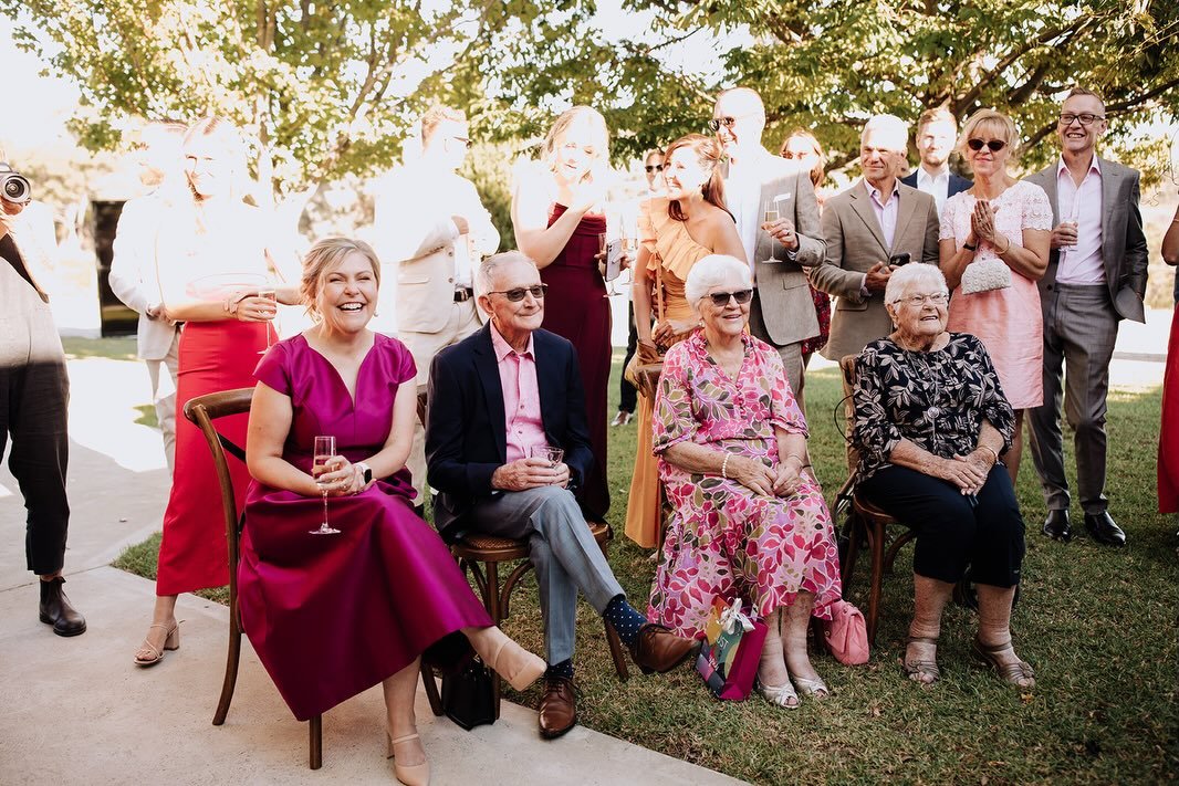 To say that Maddy and Andrew&rsquo;s guests were invested in their day is such an understatement.

The pure joy, happiness and emotion that surrounded them was something really special to witness. Every smile, every tear, every laugh &mdash; their pe