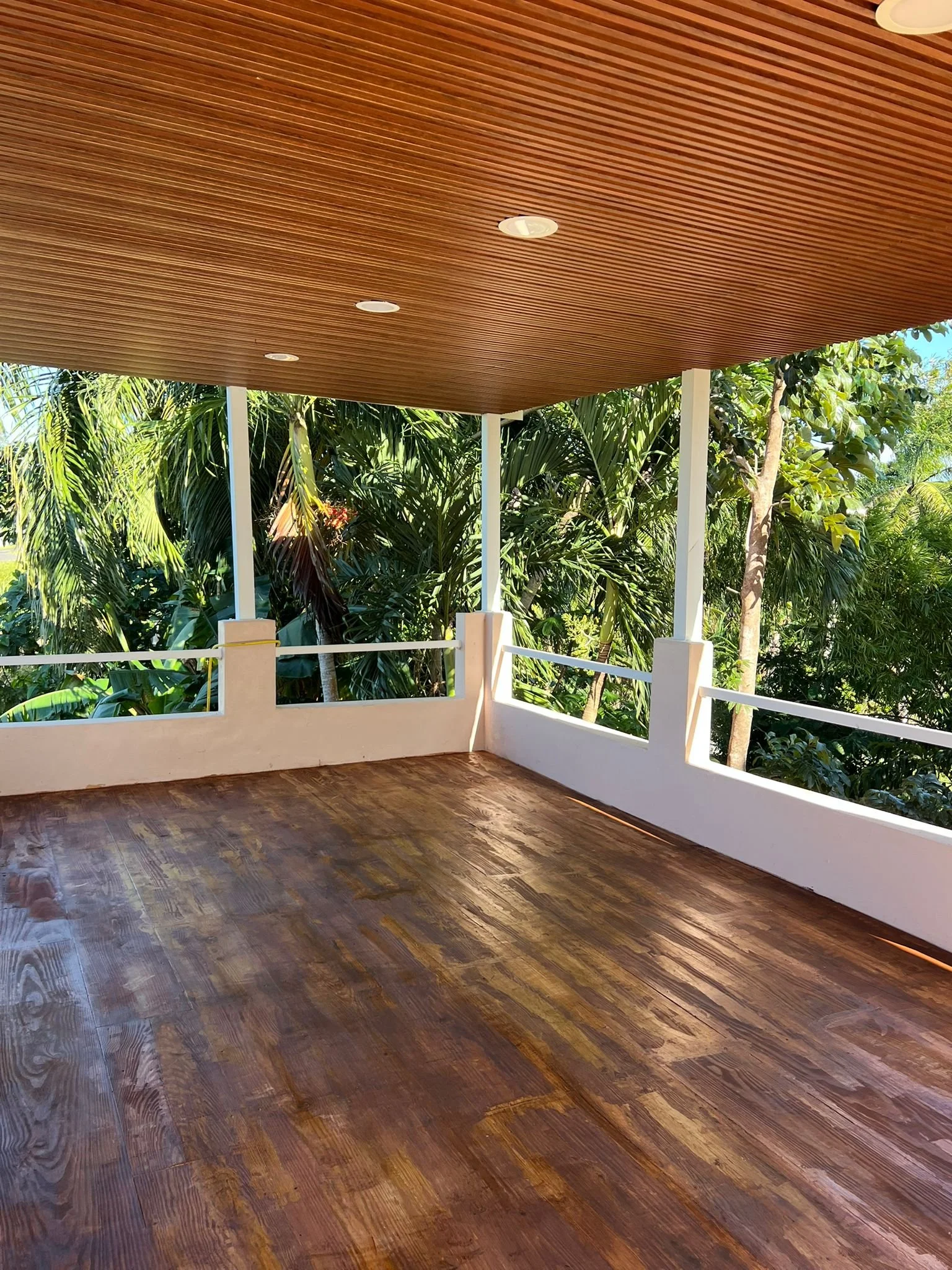 The Yoga Terrace nearing completion!