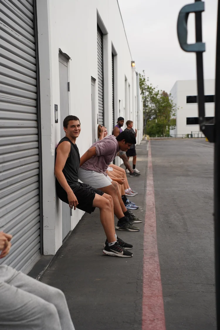 Athletes working out at Odyssey Performance