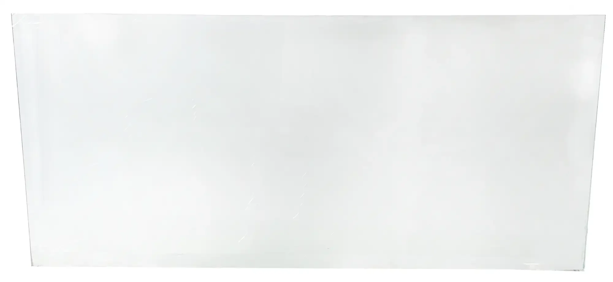 1” Thick Starphire Ultra-Clear Glass Panel