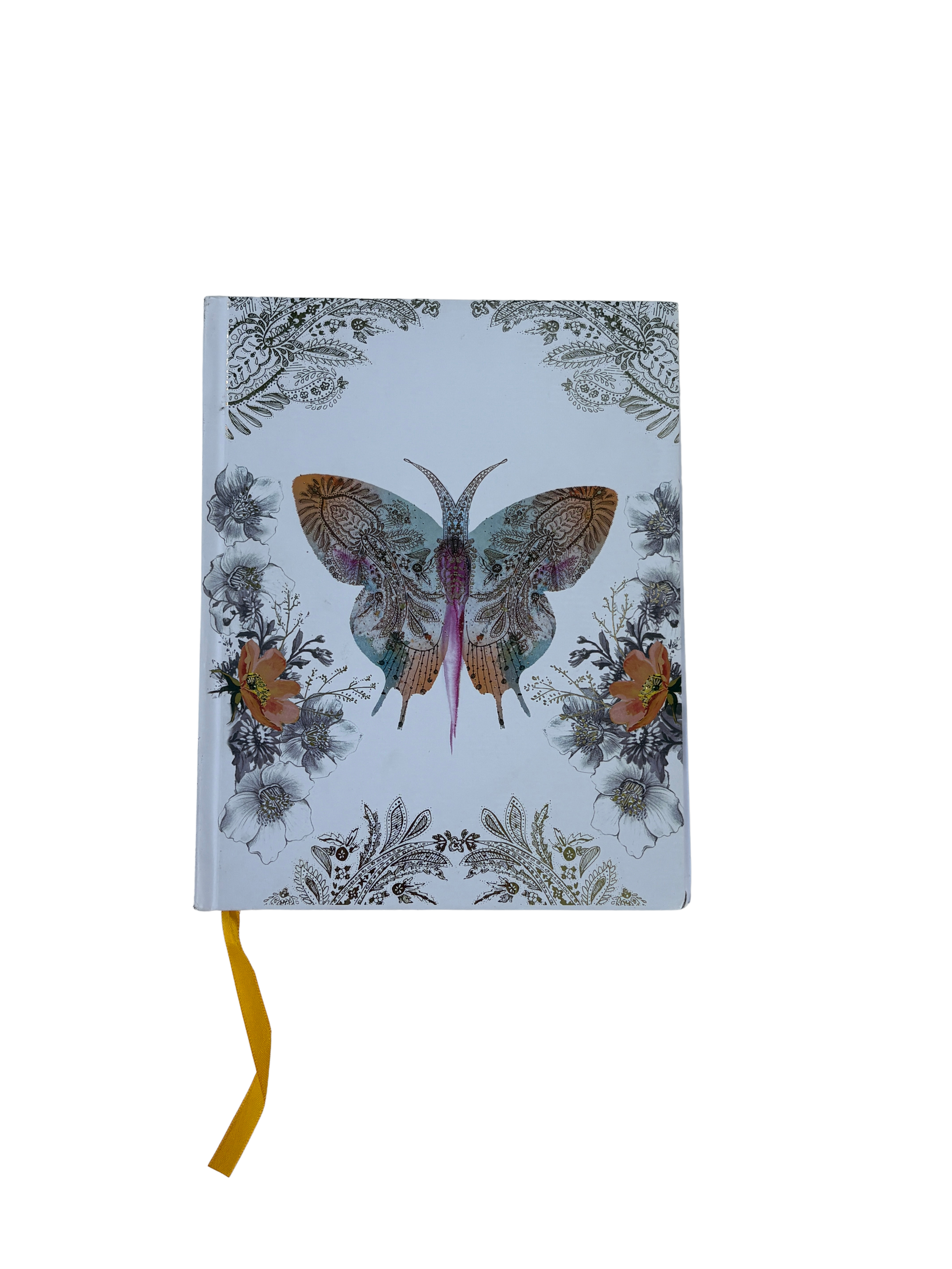 Paisley Butterfly Hardcover Journal