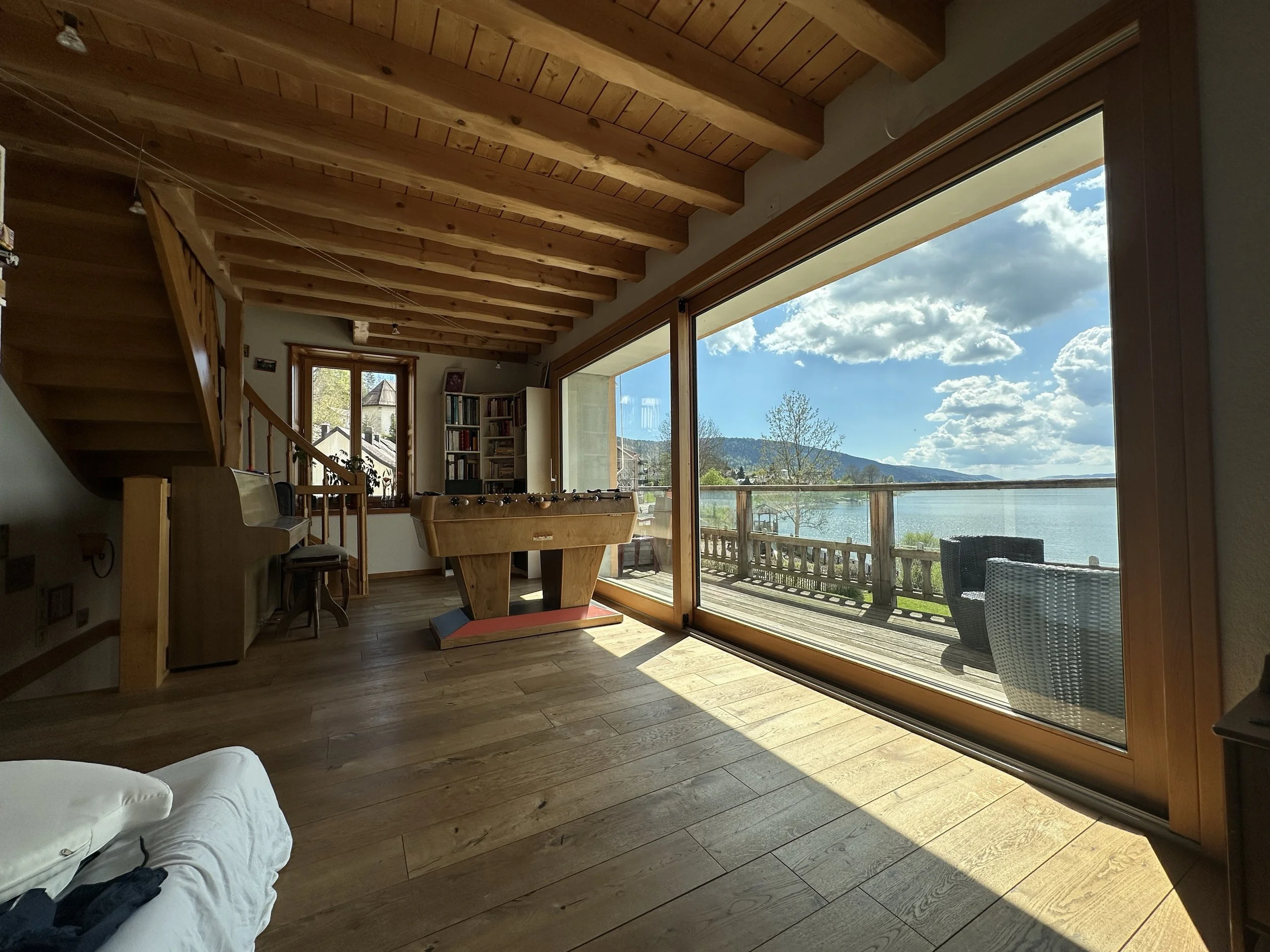 Villa avec vue plongeante sur le lac de Joux - Le Pont 