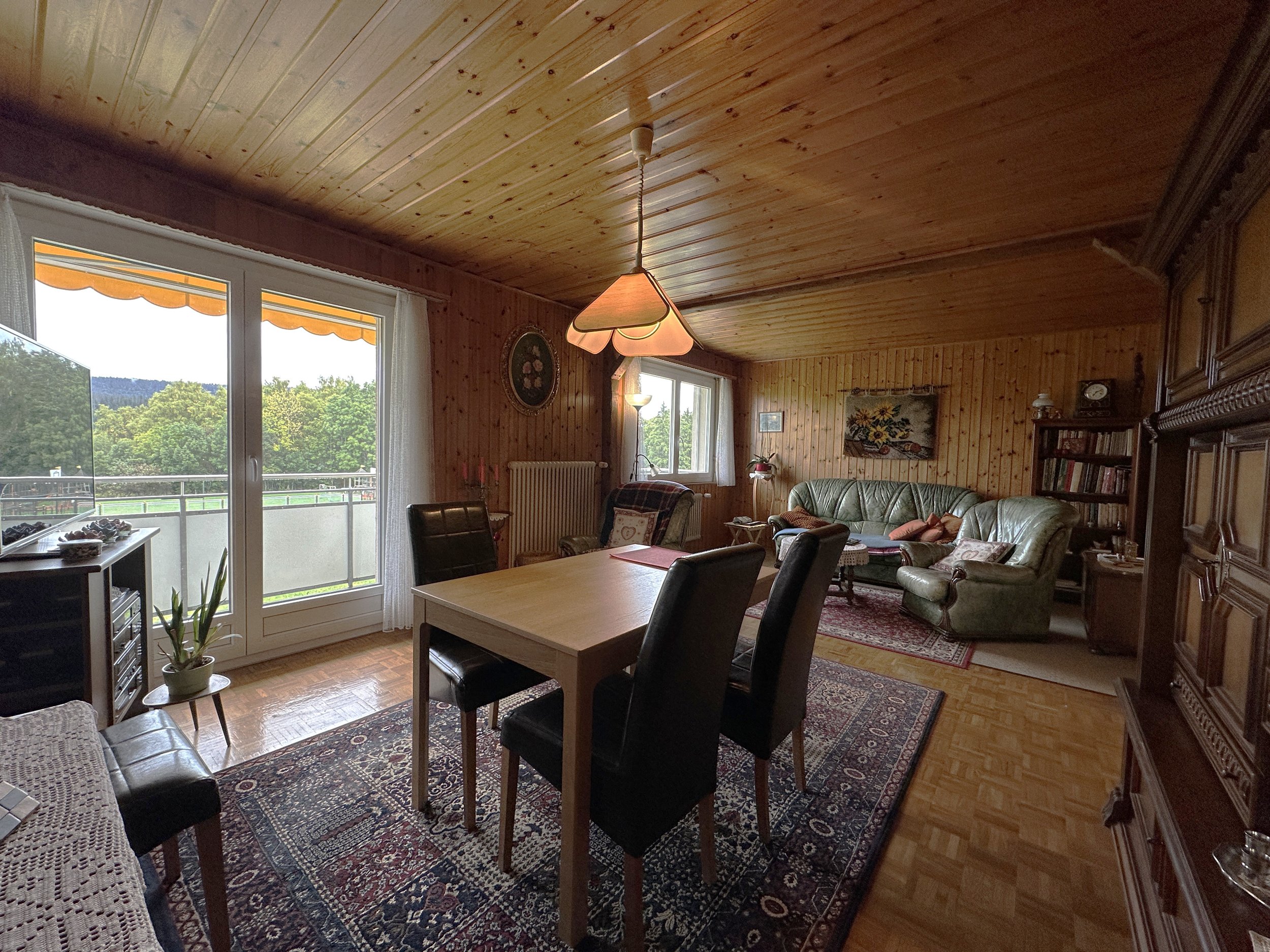 Appartement avec vue sur le lac de Joux - Les Bioux