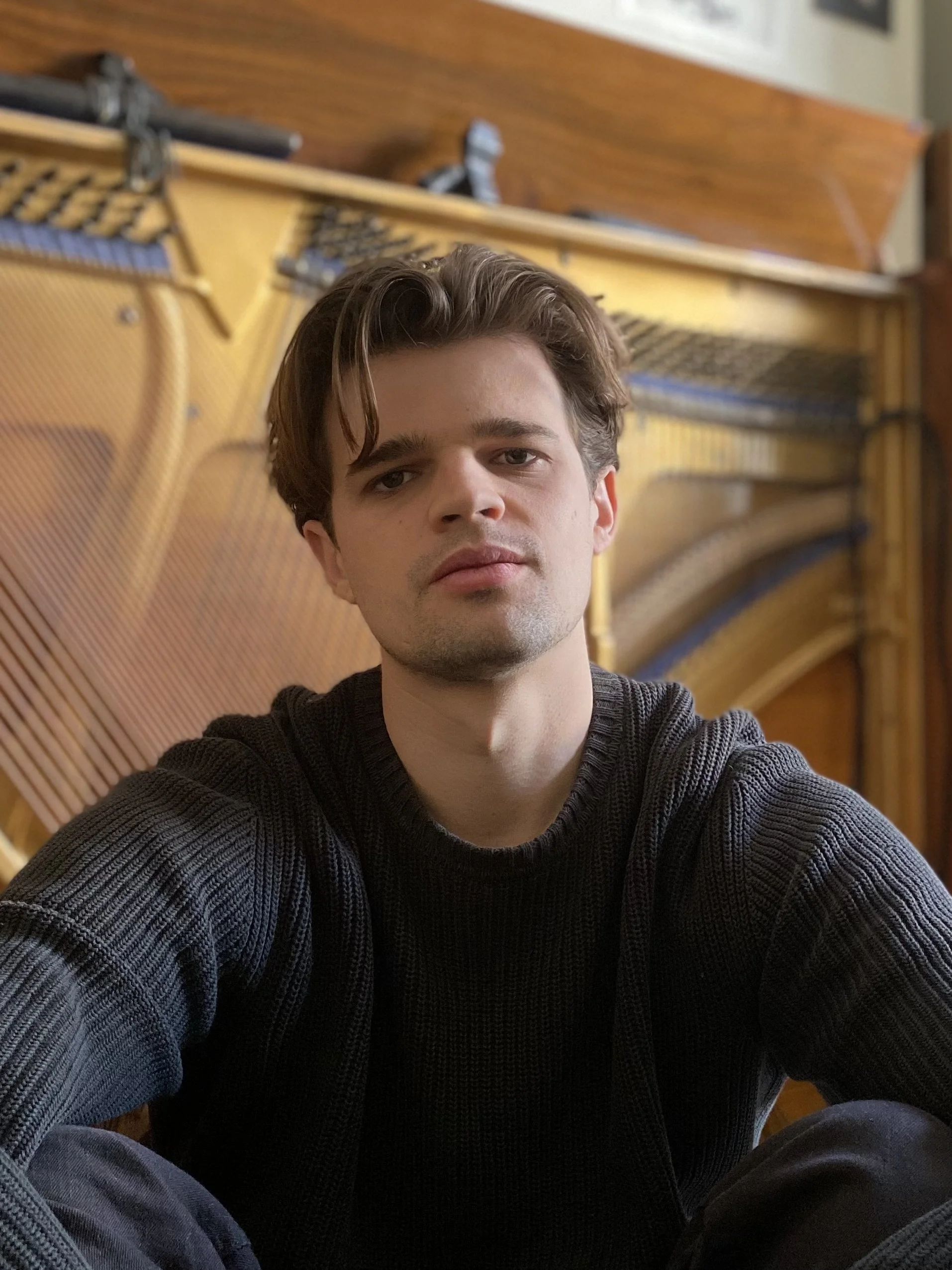 Portrait of Richard Johnsen, film composer