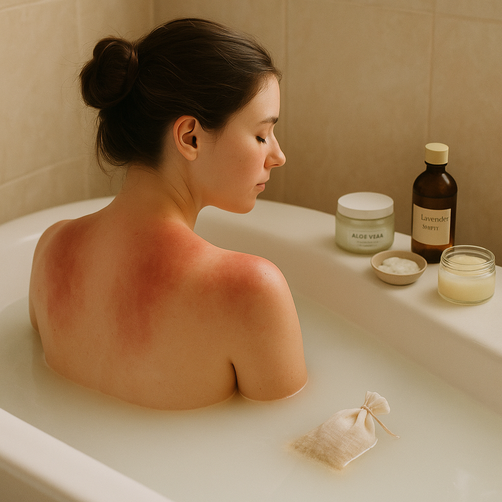 Remedii pentru arsuri solare