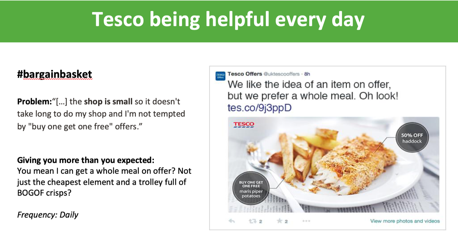  Social content pillar. © Tesco &amp; We Are Social  