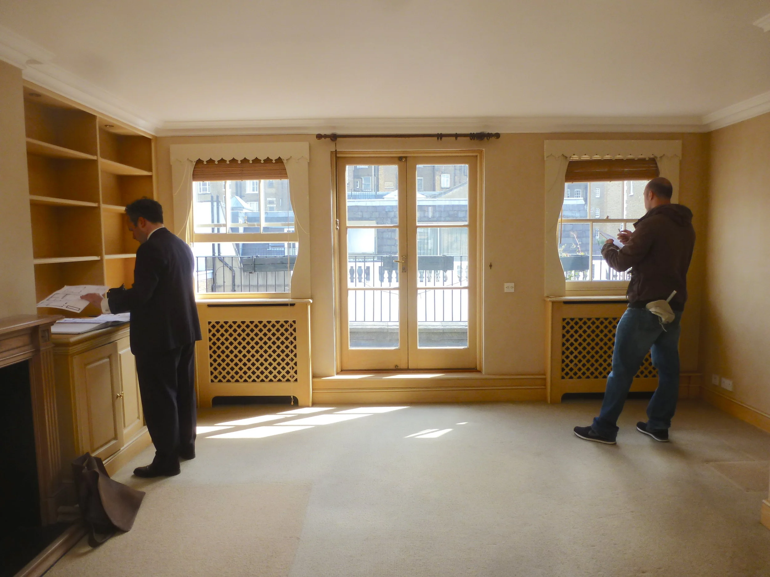 existing third floor reception