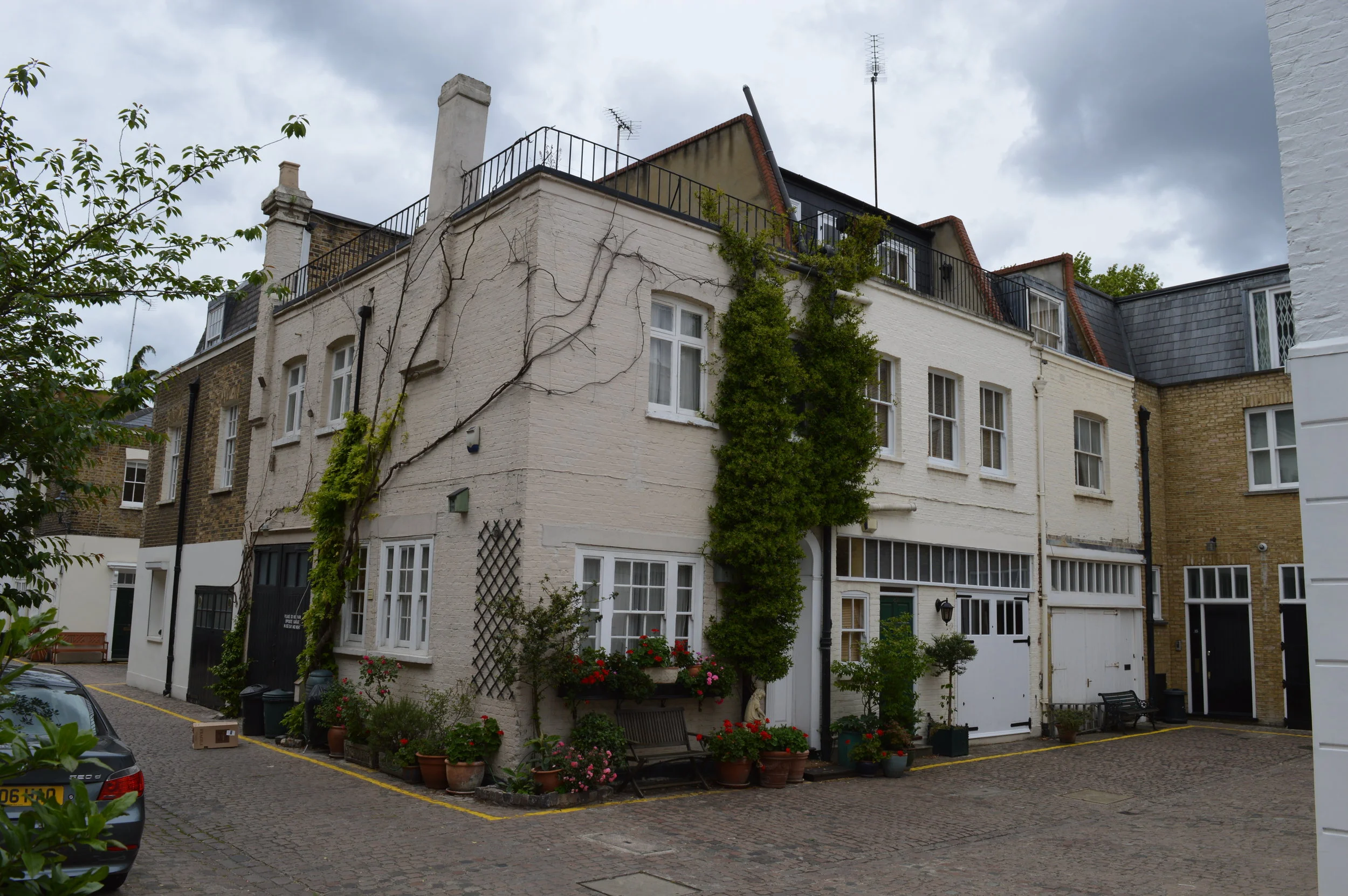 existing street facade