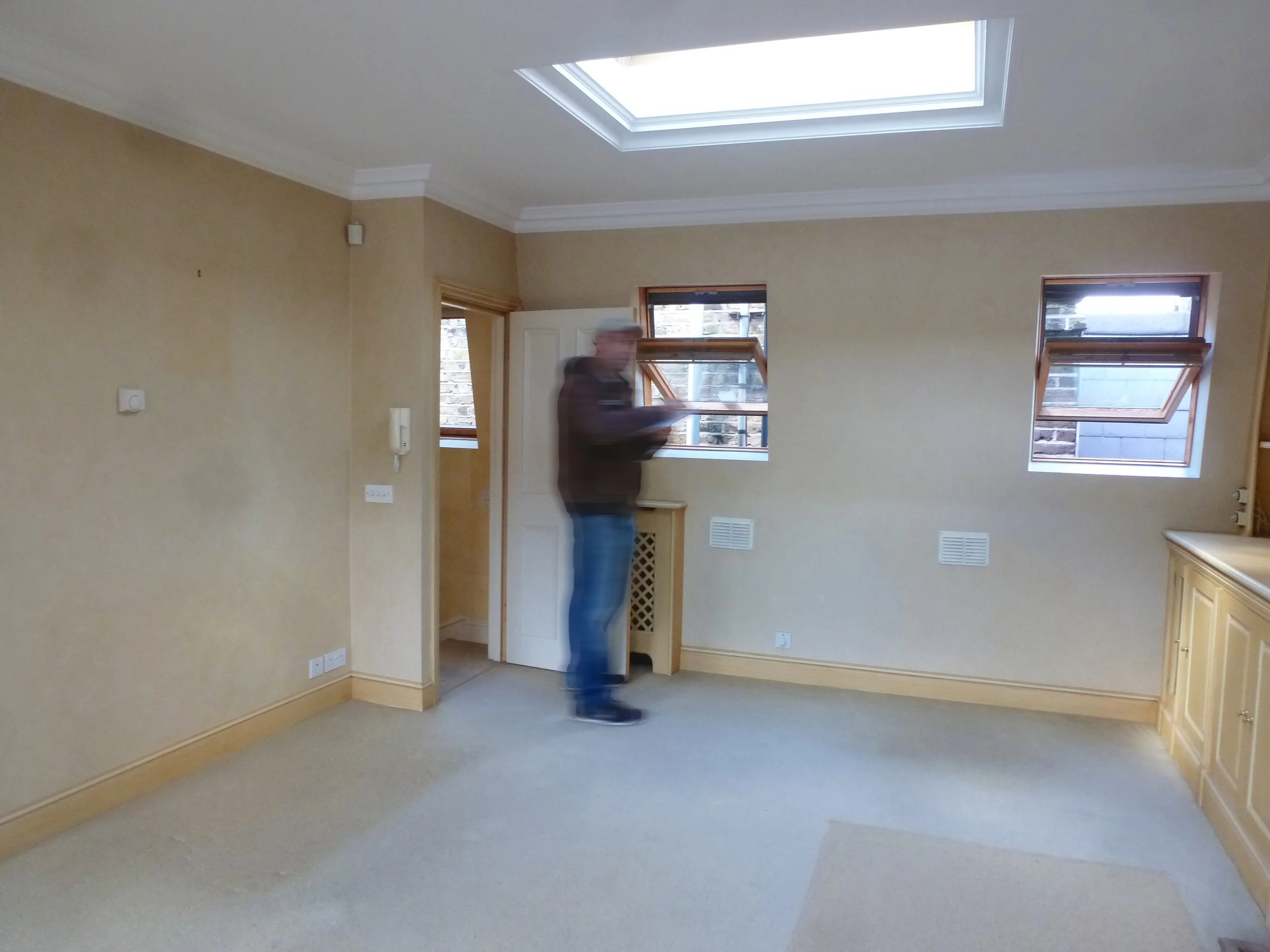 existing third floor reception