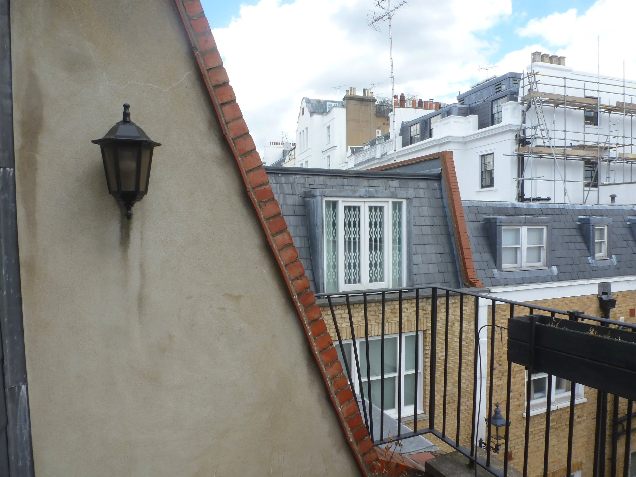 existing third floor terrace