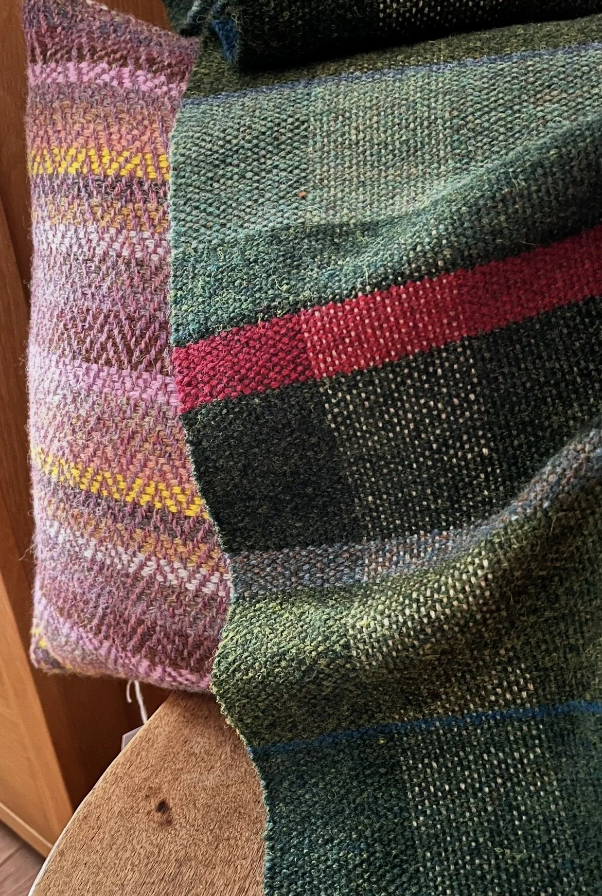 Hand Woven Shetland Wool Scarf
