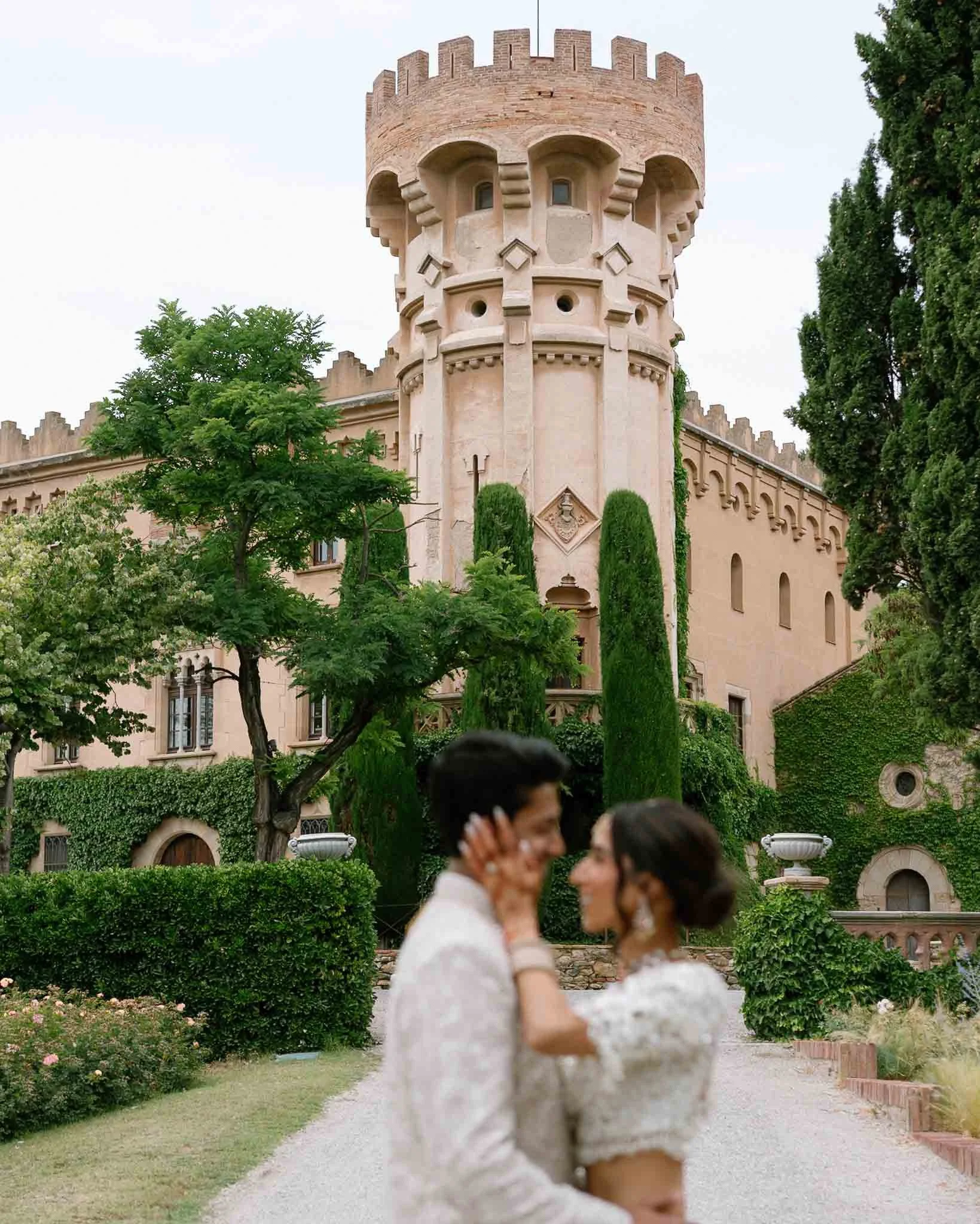 Timeless Architecture and Lush Gardens: Castell de Sant Marçal Weddings