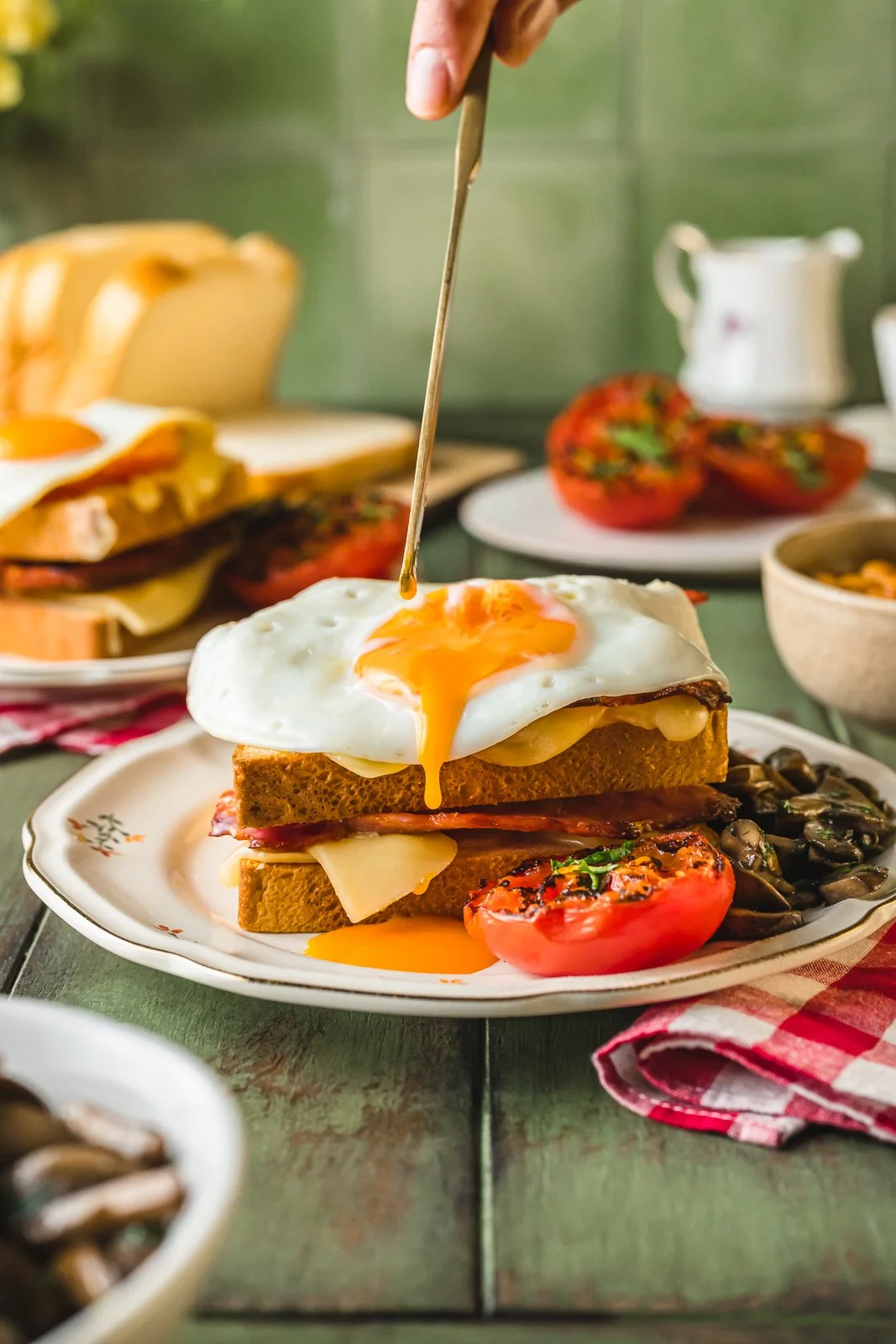Brioche bread breakfast stack, with eggs, WEB.jpg