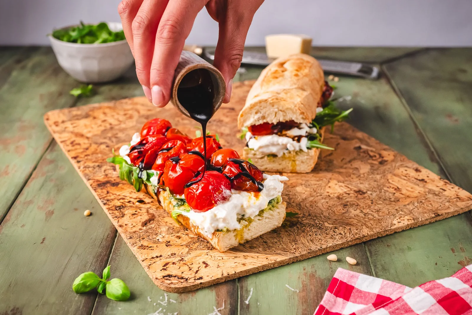 Stone oven baguette caprese sandwich, landscape, WEB.jpg