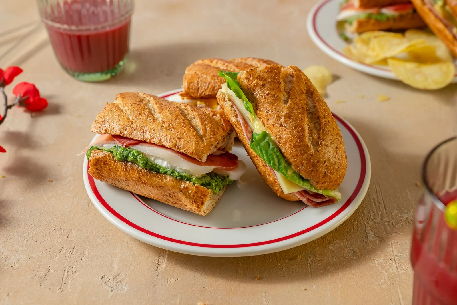 Viennese baguette finger sandwiches, close up, WEB.jpg