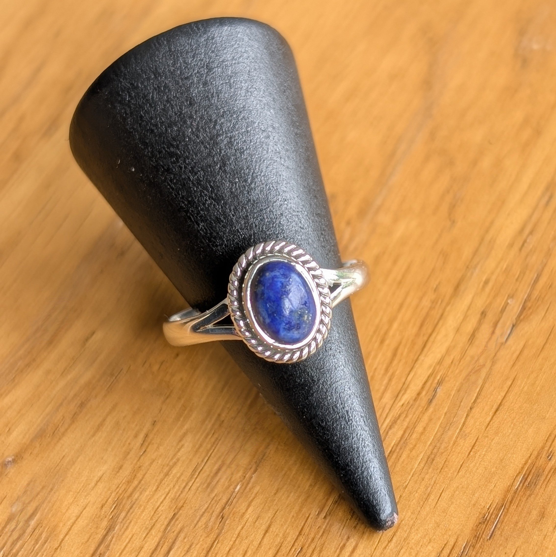 Sterling Silver Lapis Ring