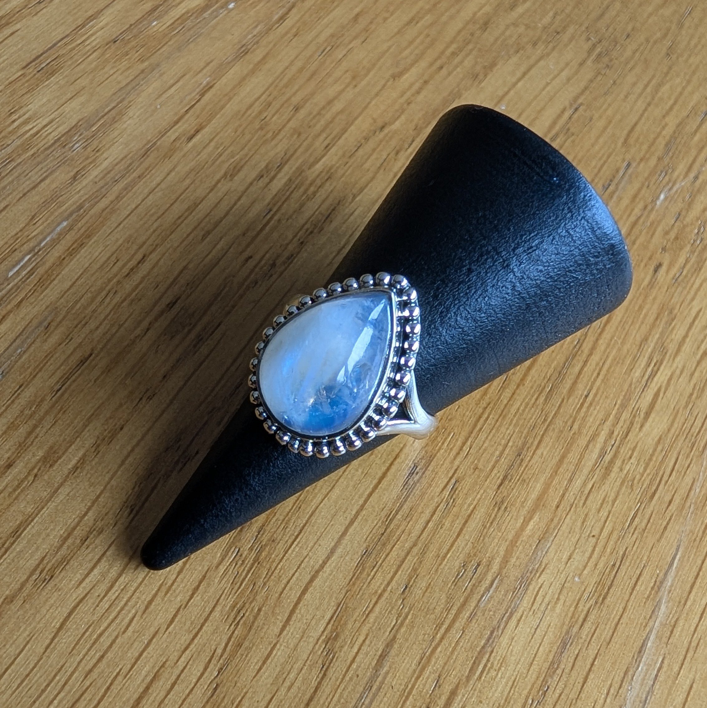 Sterling Silver Moonstone Ring