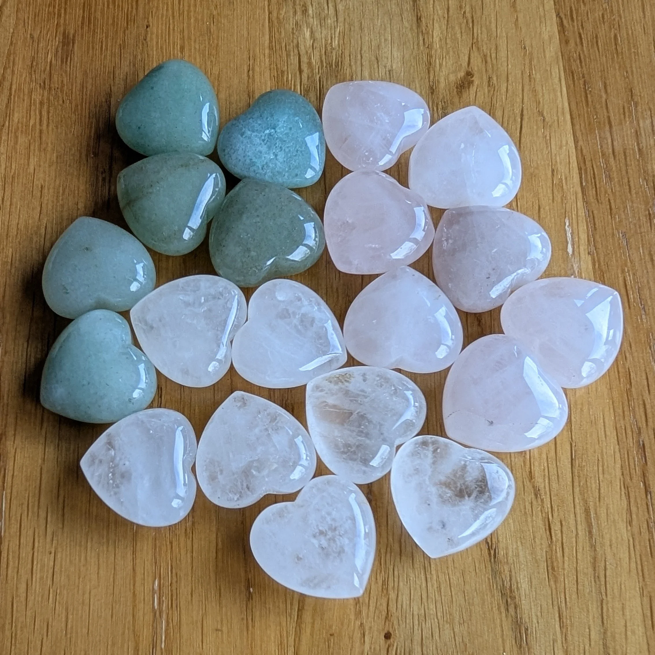 Mini Gemstone Hearts
