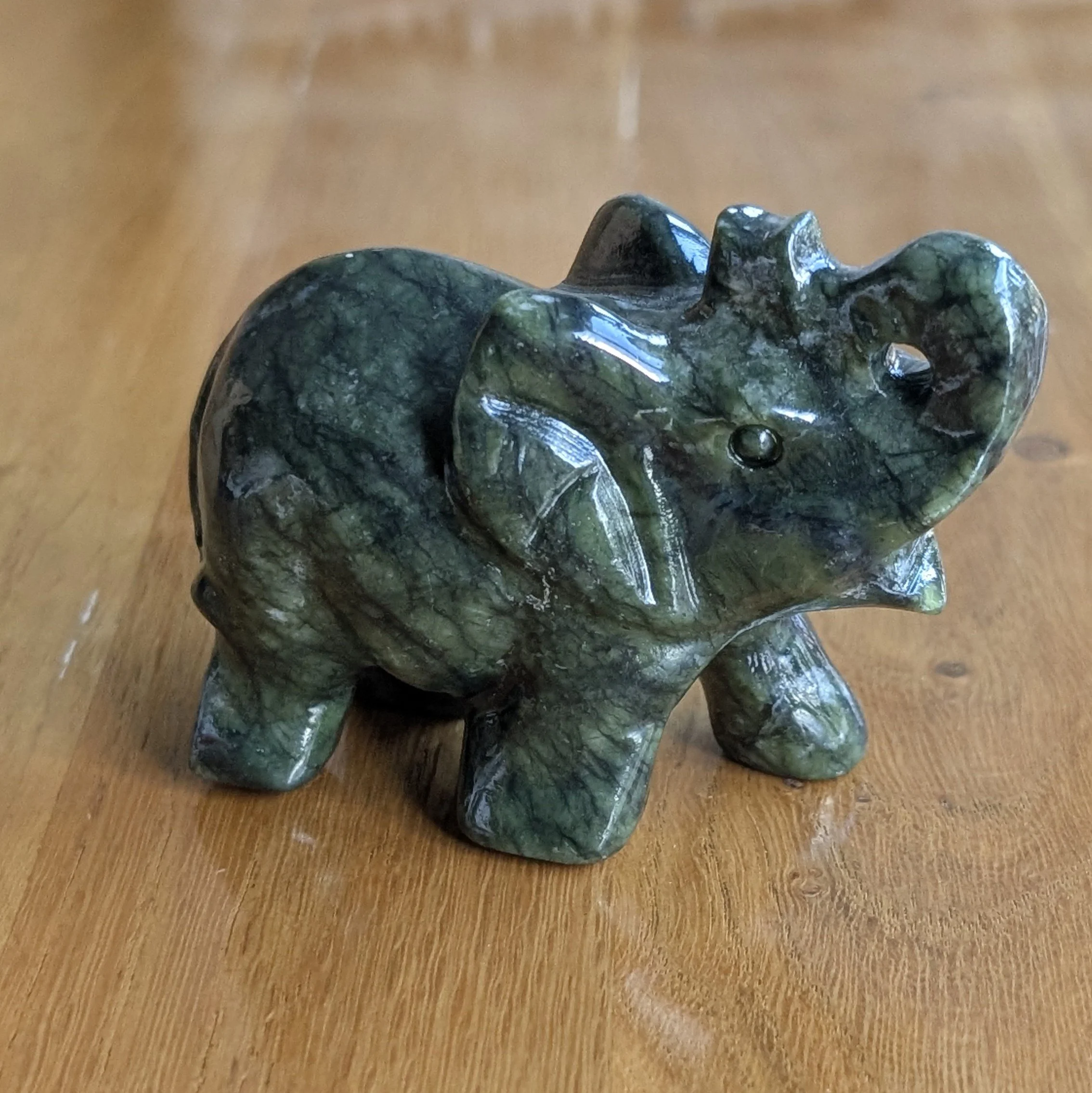 Green Jade Elephant