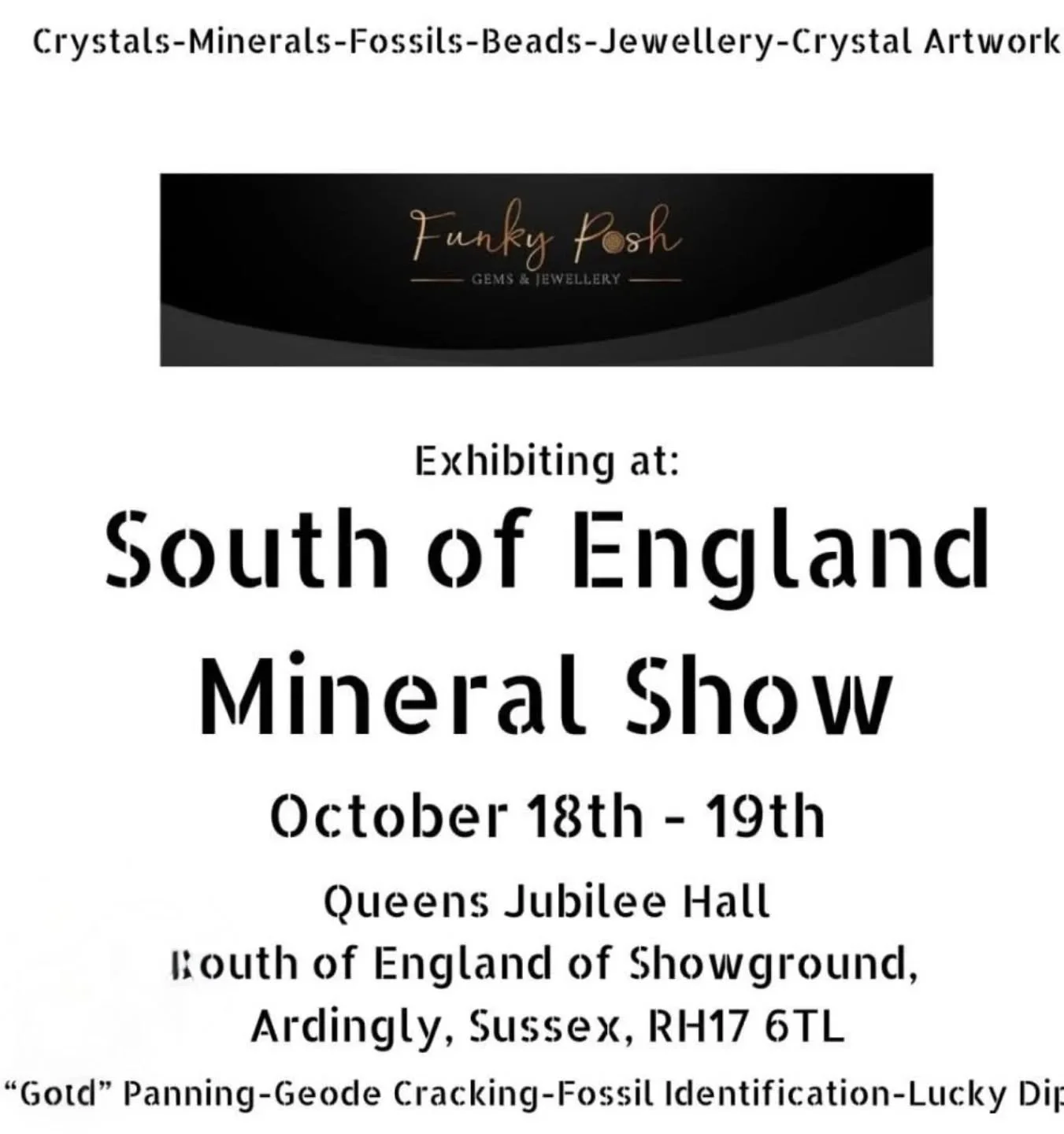 We are so pleased to be back at this fantastic event this Weekend, both Saturday and Sunday 🎉
It's a brilliantly planned, well attended event by customers and vendors alike and it's also a lot of fun. Take a look at what's available, great for kids 