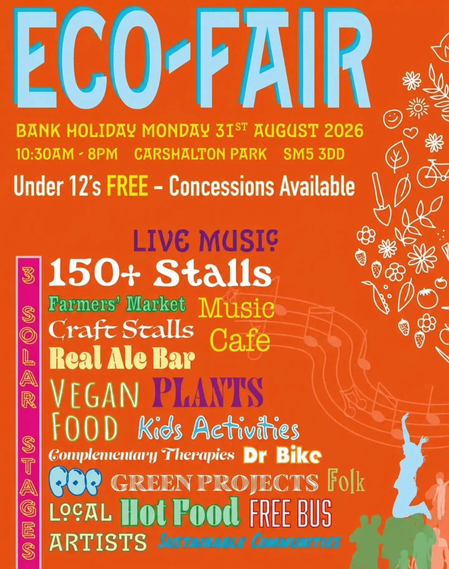 So in just a few hours we will be setting up our gazebo for this fantastic event, Carshalton Eco Fair , yay , so looking forward to welcoming everyone to this Fun event 🥰🙌🎉🎉🎉

@carshaltonecofair 
@nelaandgreen 
@creativecarole 
@knots_and_crysta
