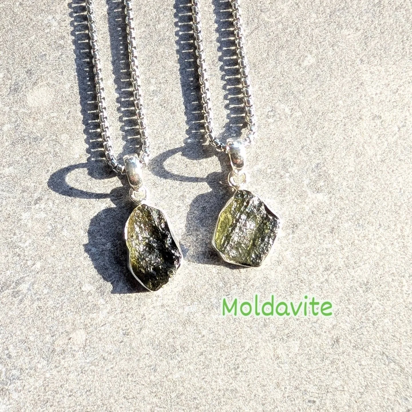 A few Beautiful Sterling Silver Moldavite Pendants have been added to the funkyposh.com website, enjoy ✅✨🤩

#moldavite
#moldavitependant