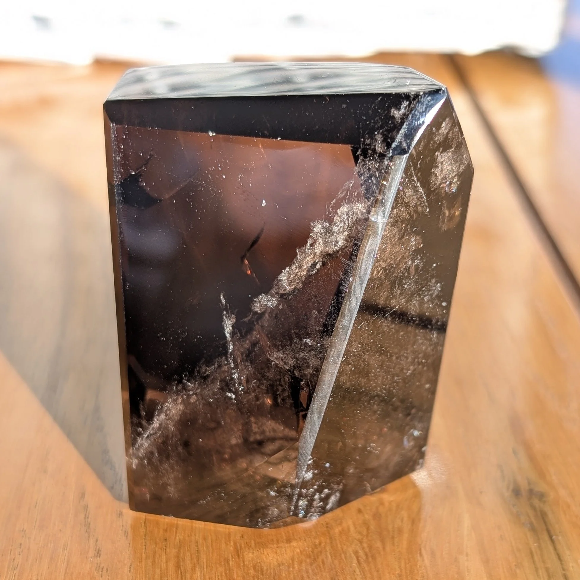 Smoky Quartz Cubic Freeform