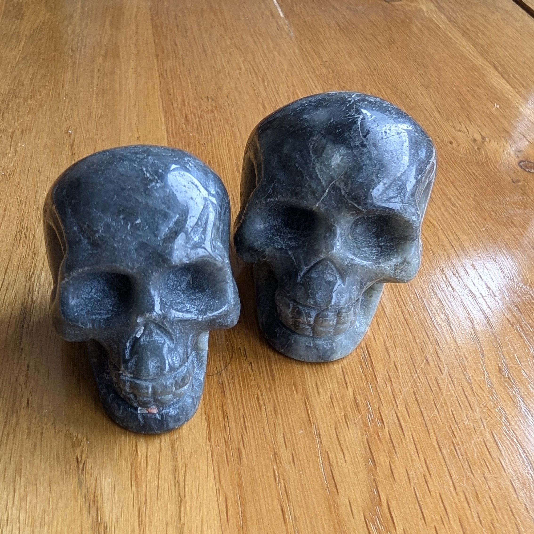 Medium Labradorite Gemstone Skulls